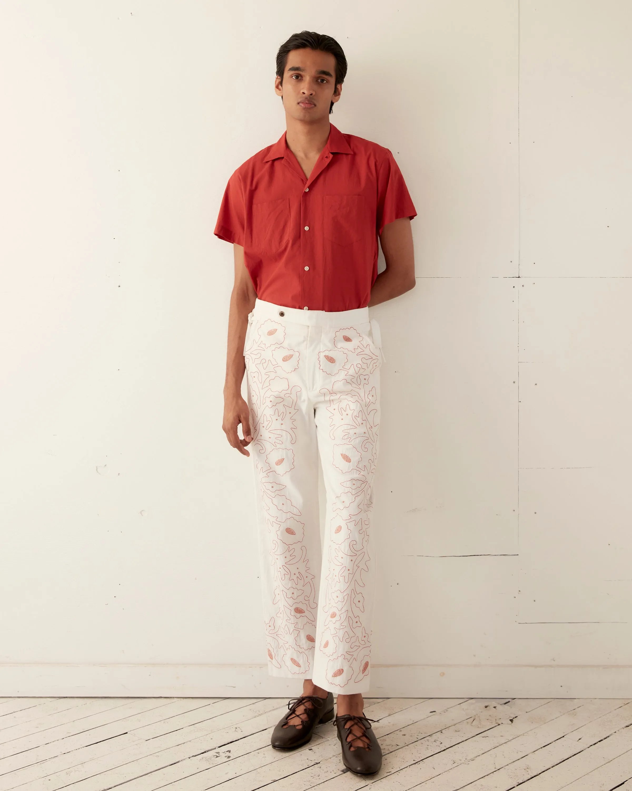 Braided Couching Trousers sold by BODE