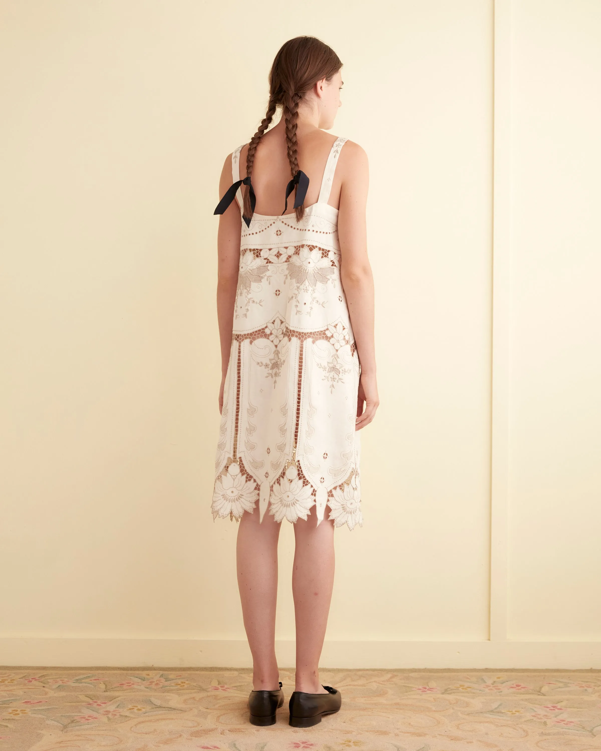 Corniced Cutwork Dress sold by BODE product image thumbnail 3