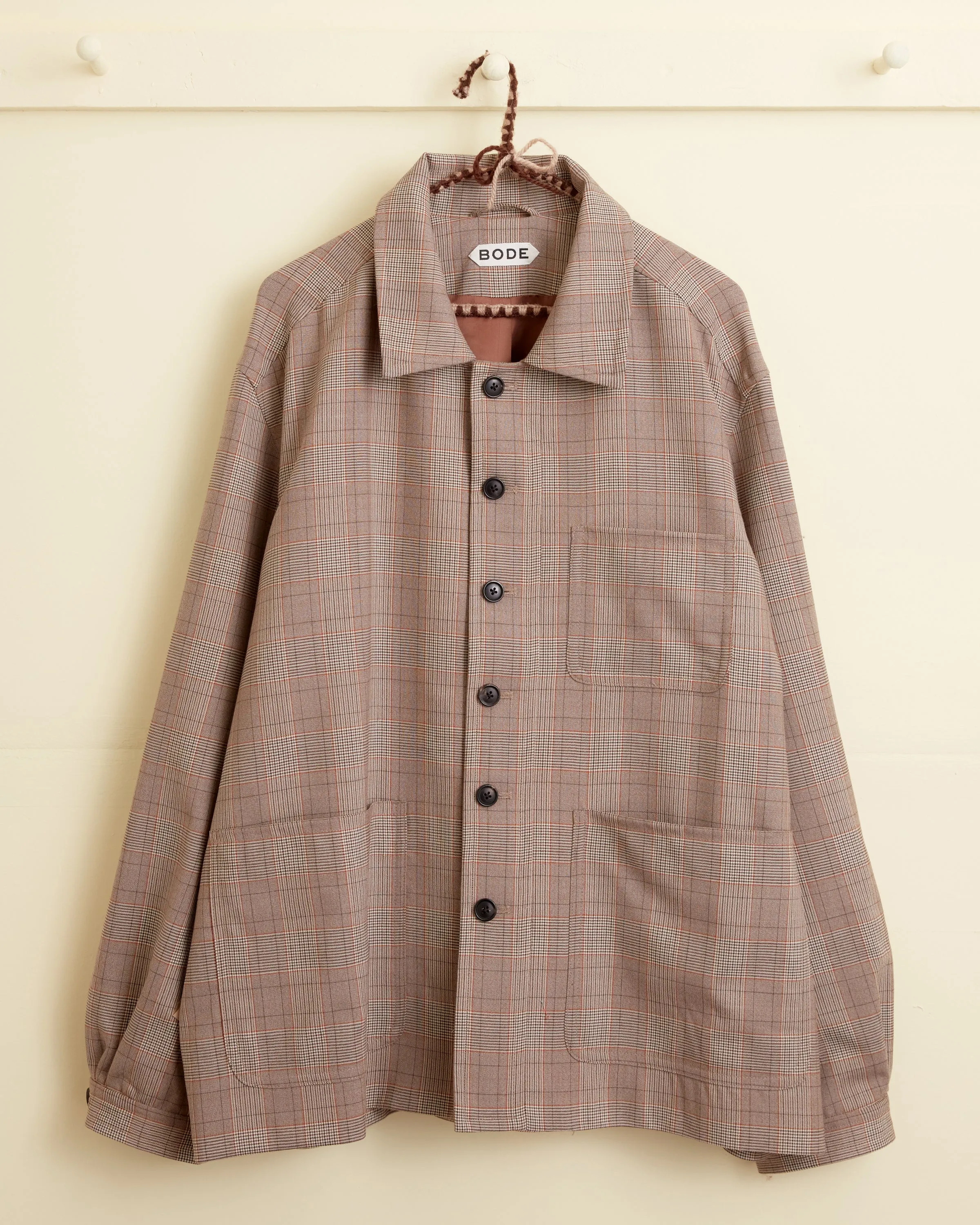 Hearth Plaid Jacket - XL sold by BODE