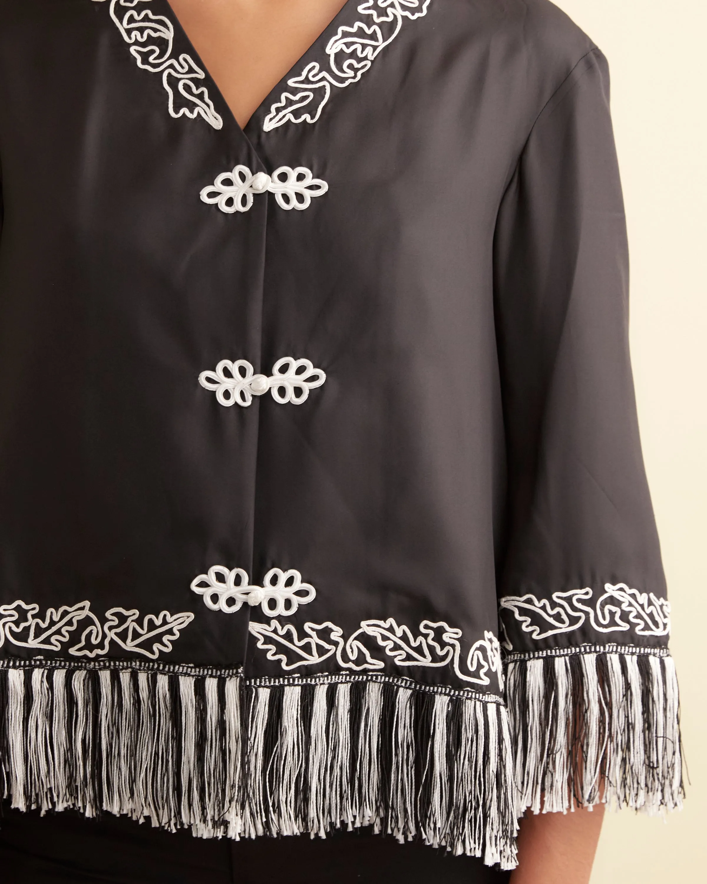 Grenier Fringe Jacket sold by BODE product image thumbnail 2