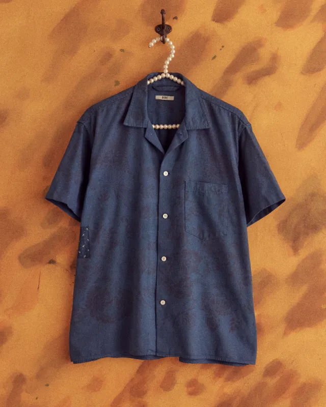 Botanical Blues Shirt - XS/S sold by BODE