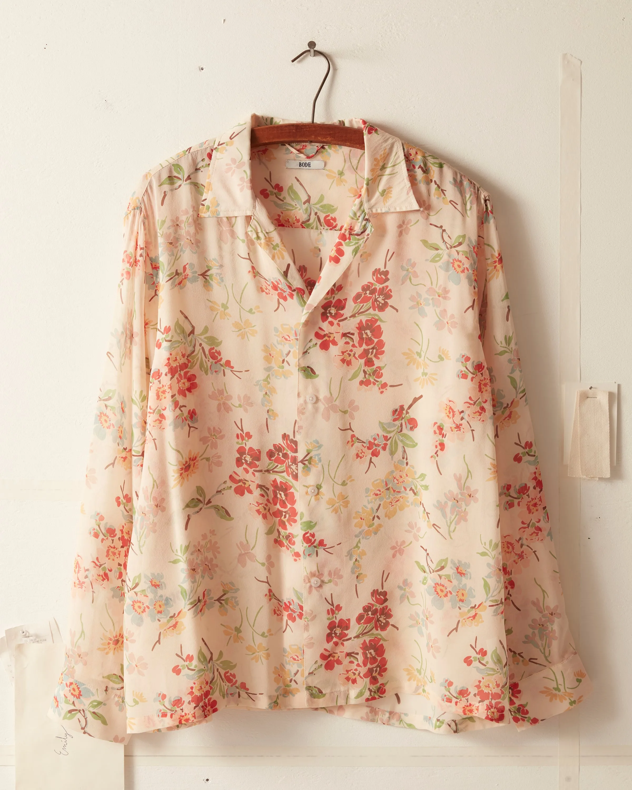 Flowering Crabapple Long Sleeve Shirt sold by BODE product image thumbnail 2