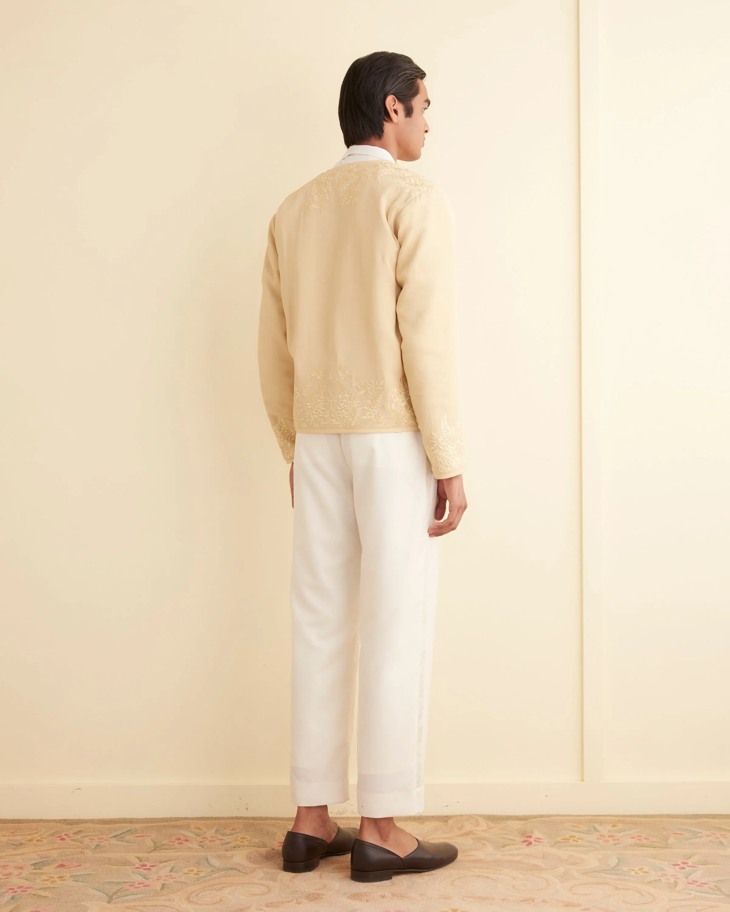 Embroidered Wisteria Liner Jacket sold by BODE product image thumbnail 3