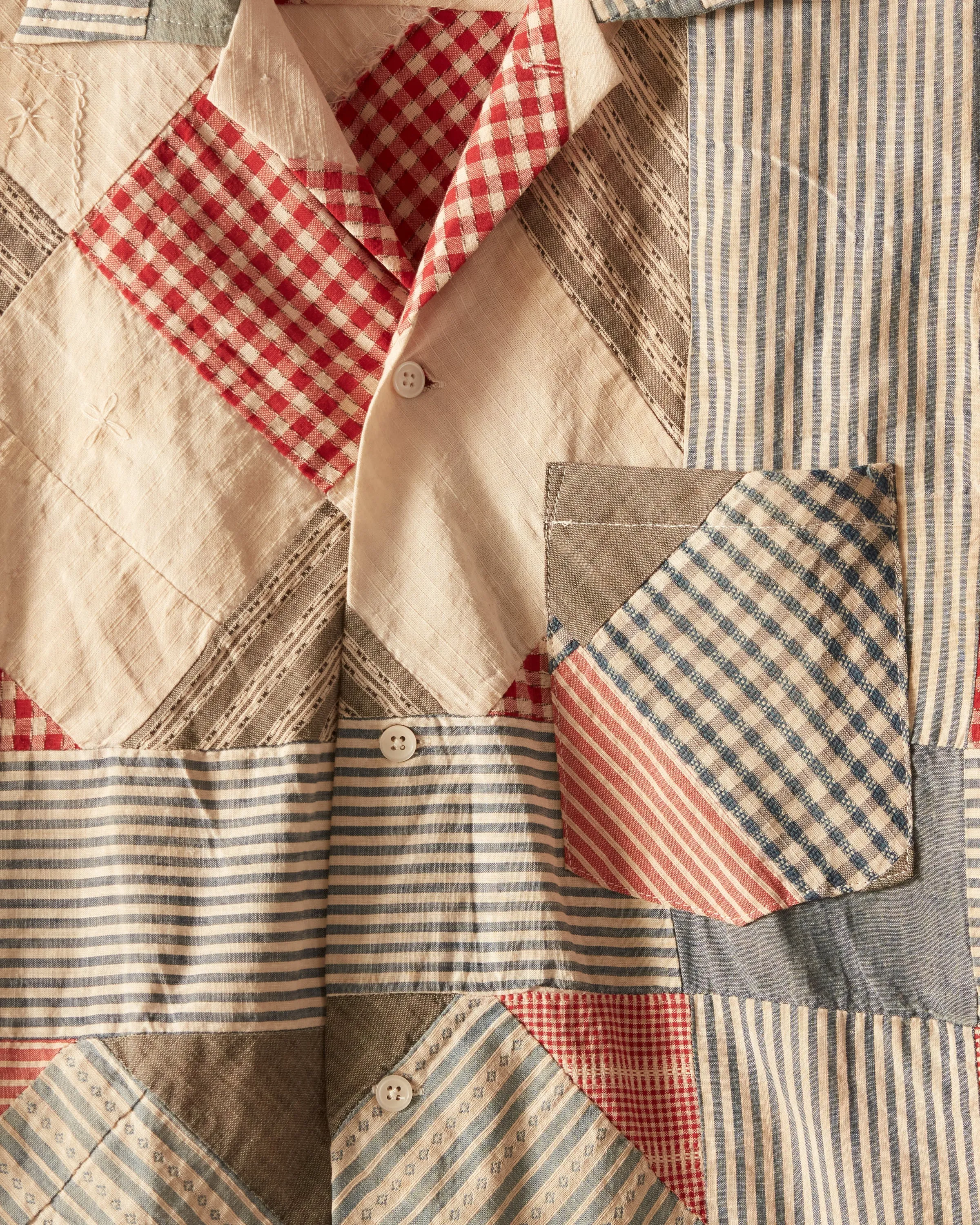 Picnic Patch Quilt Shirt - S/M sold by BODE product image thumbnail 2