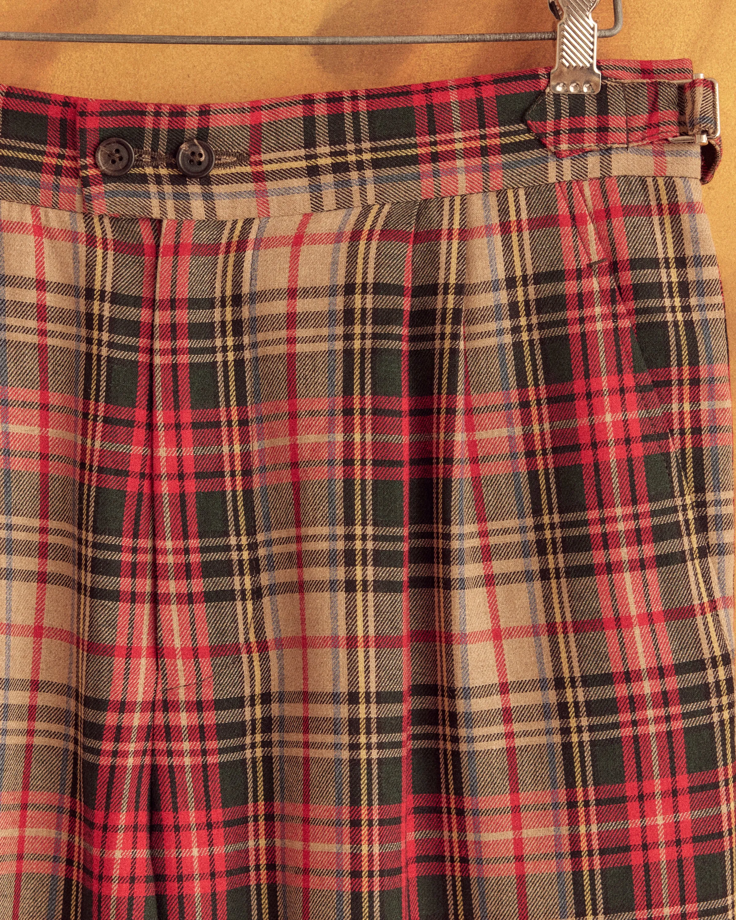 Truro Plaid Trousers sold by BODE product image thumbnail 3