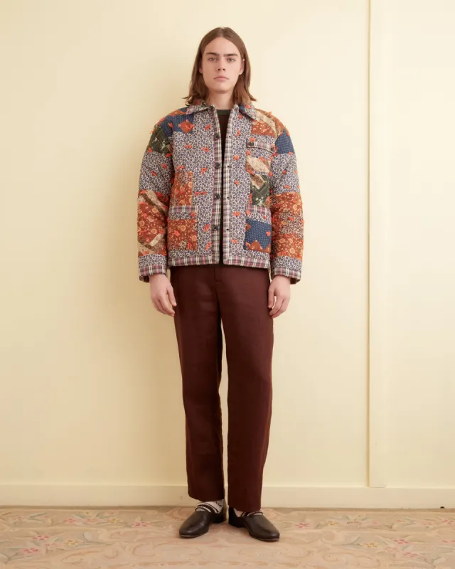 Criss-Cross Quilt Jacket sold by BODE