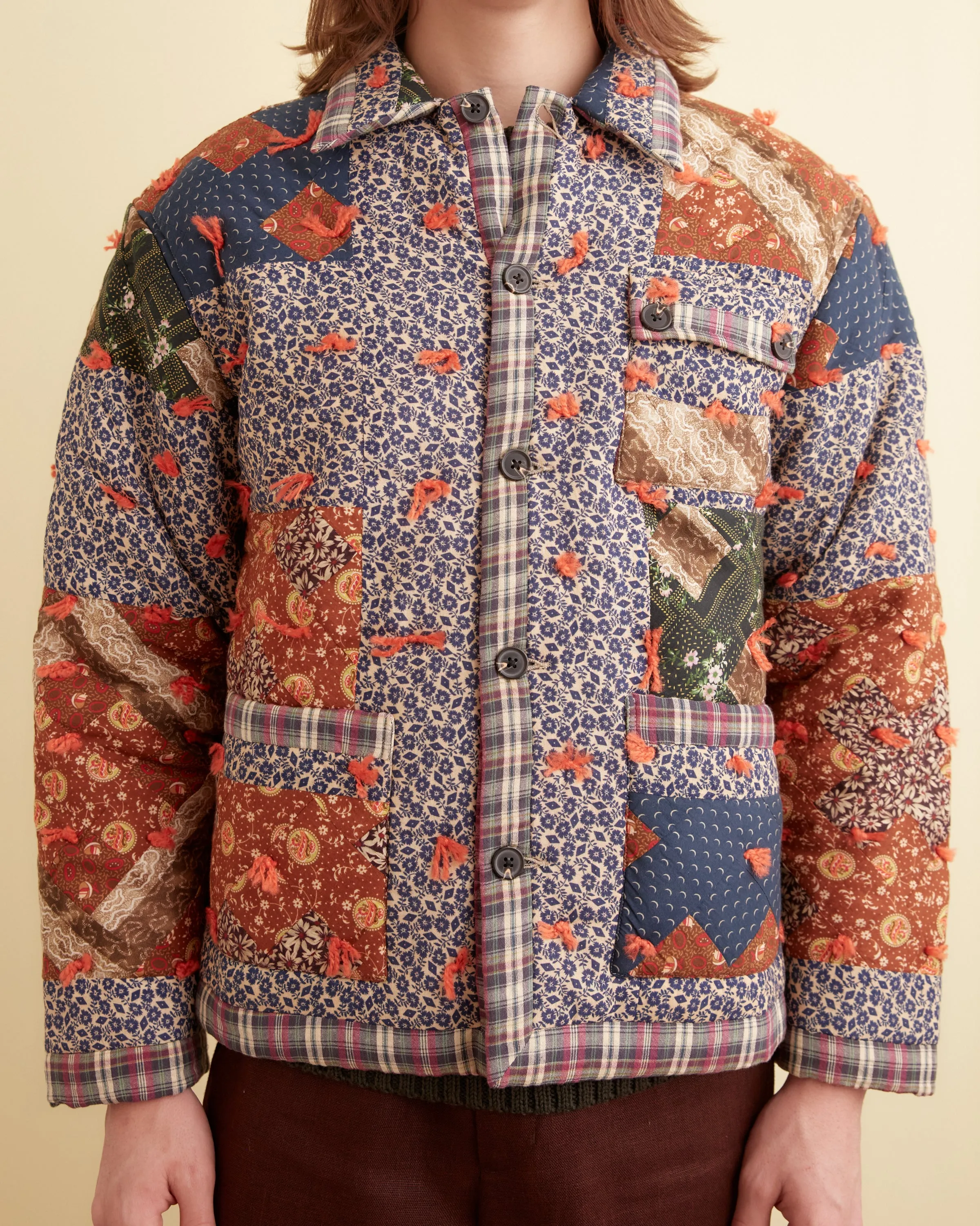 Criss-Cross Quilt Jacket sold by BODE product image thumbnail 2