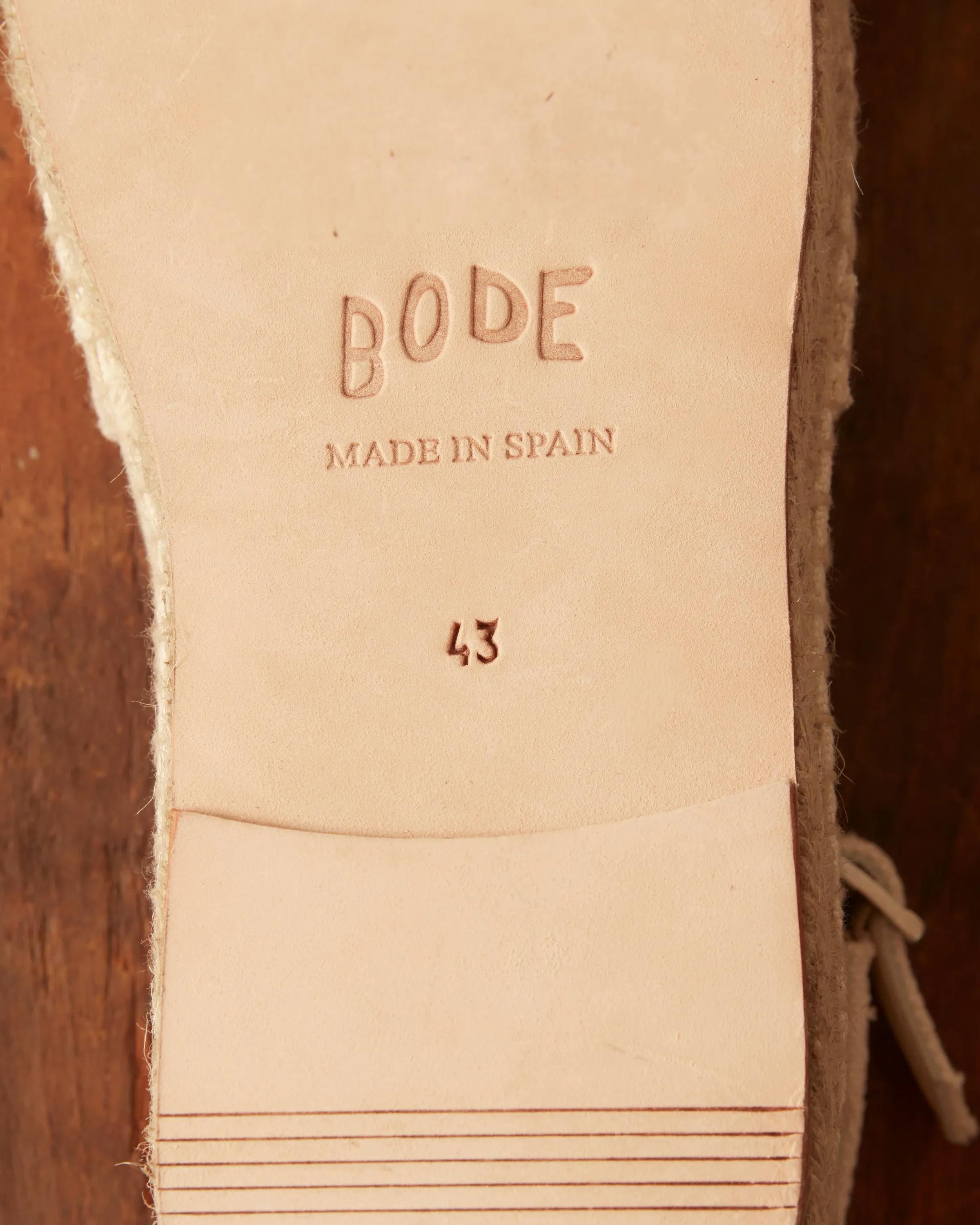 Canvas Slip-On Espadrilles sold by BODE product image thumbnail 2
