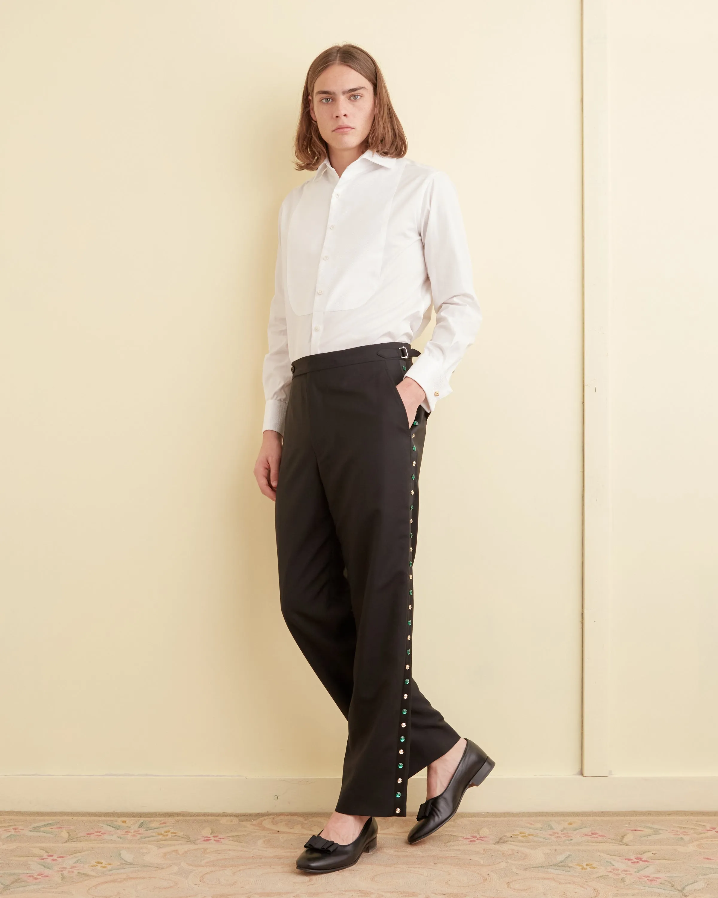 Gem Tuxedo Trousers sold by BODE