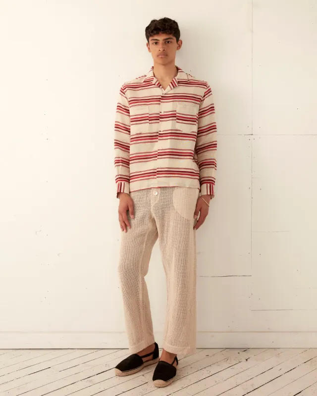 Open Weave Lounge Pant sold by BODE