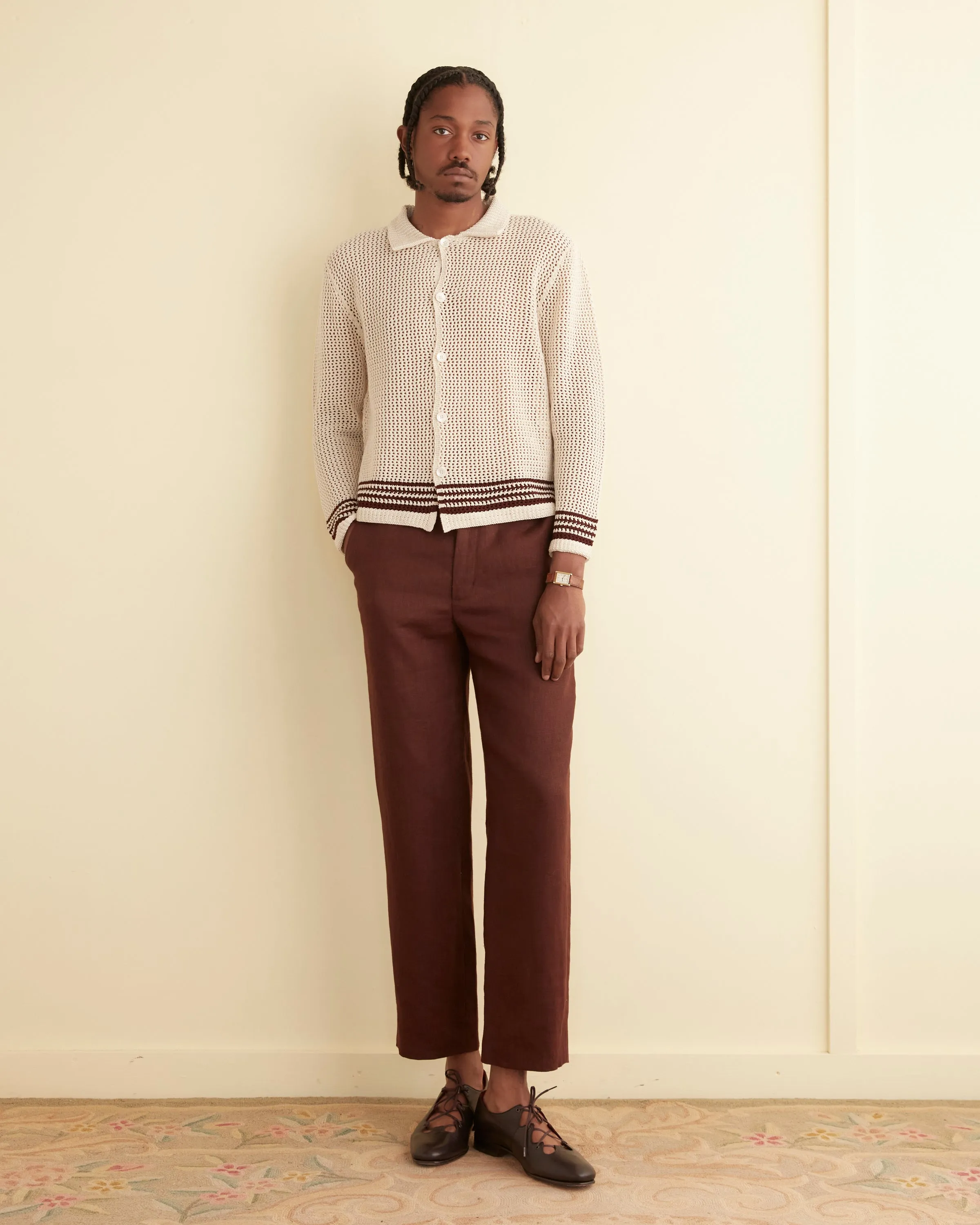 Bayberry Overshirt sold by BODE