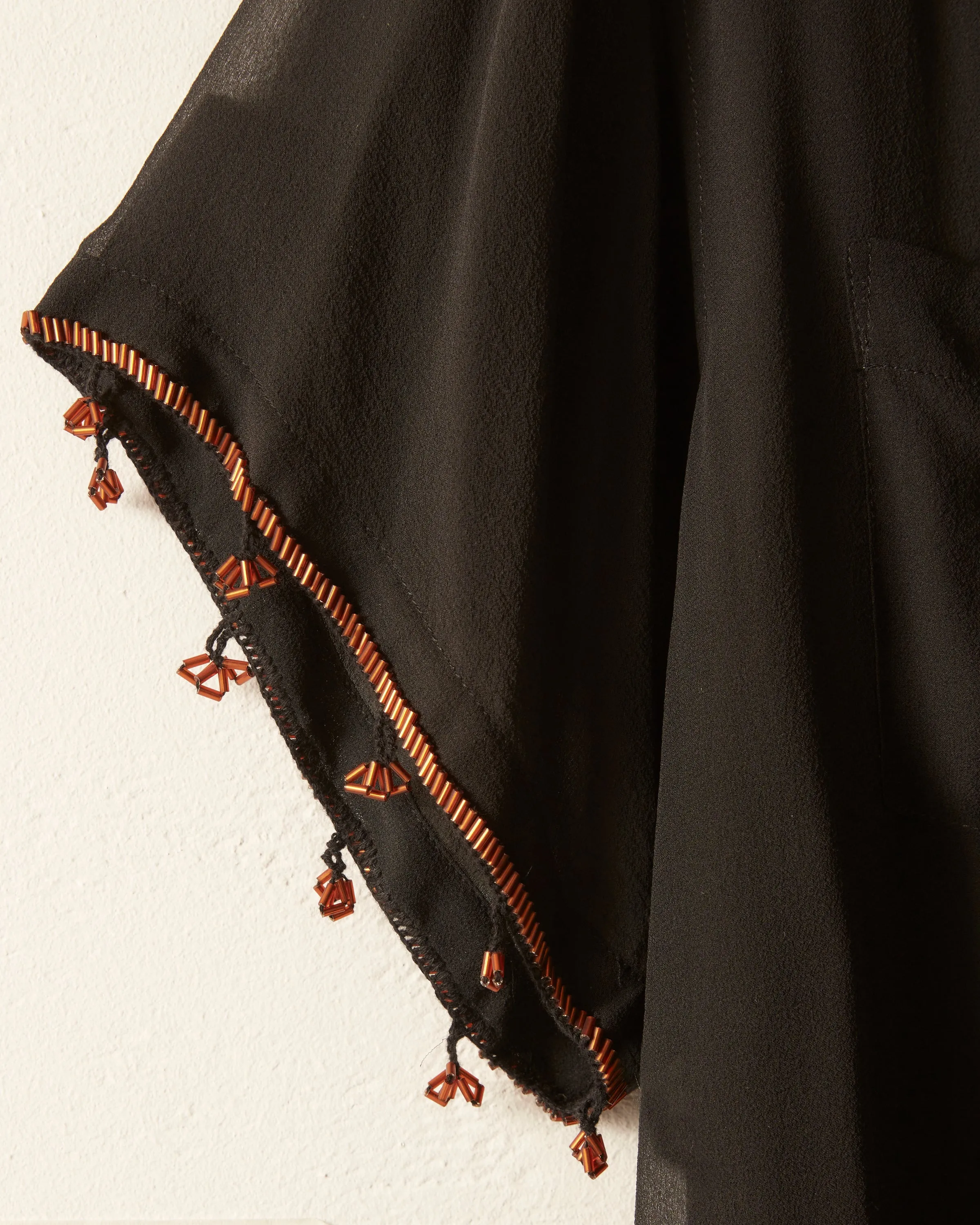 Bugle Bead Trim Short Sleeve Shirt sold by BODE product image thumbnail 3