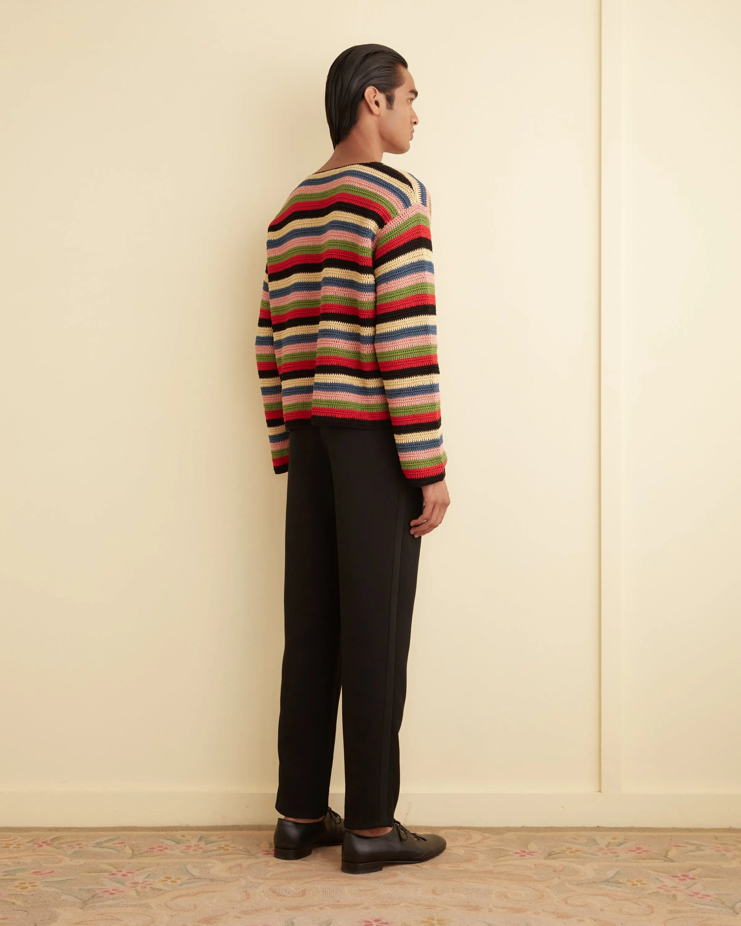 Village Stripe Pullover sold by BODE product image thumbnail 3