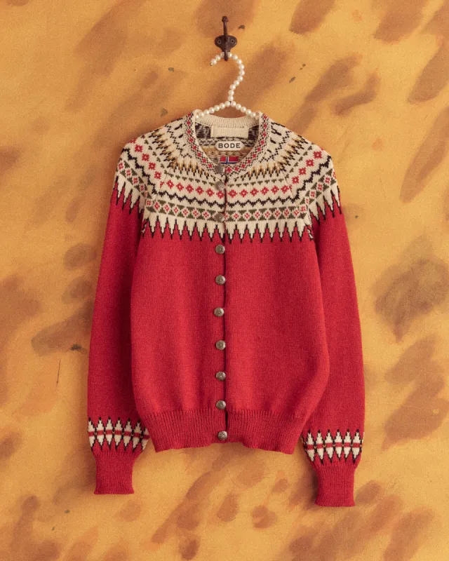 Oslo Cardigan sold by BODE