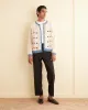 Calico Cardigan sold by BODE