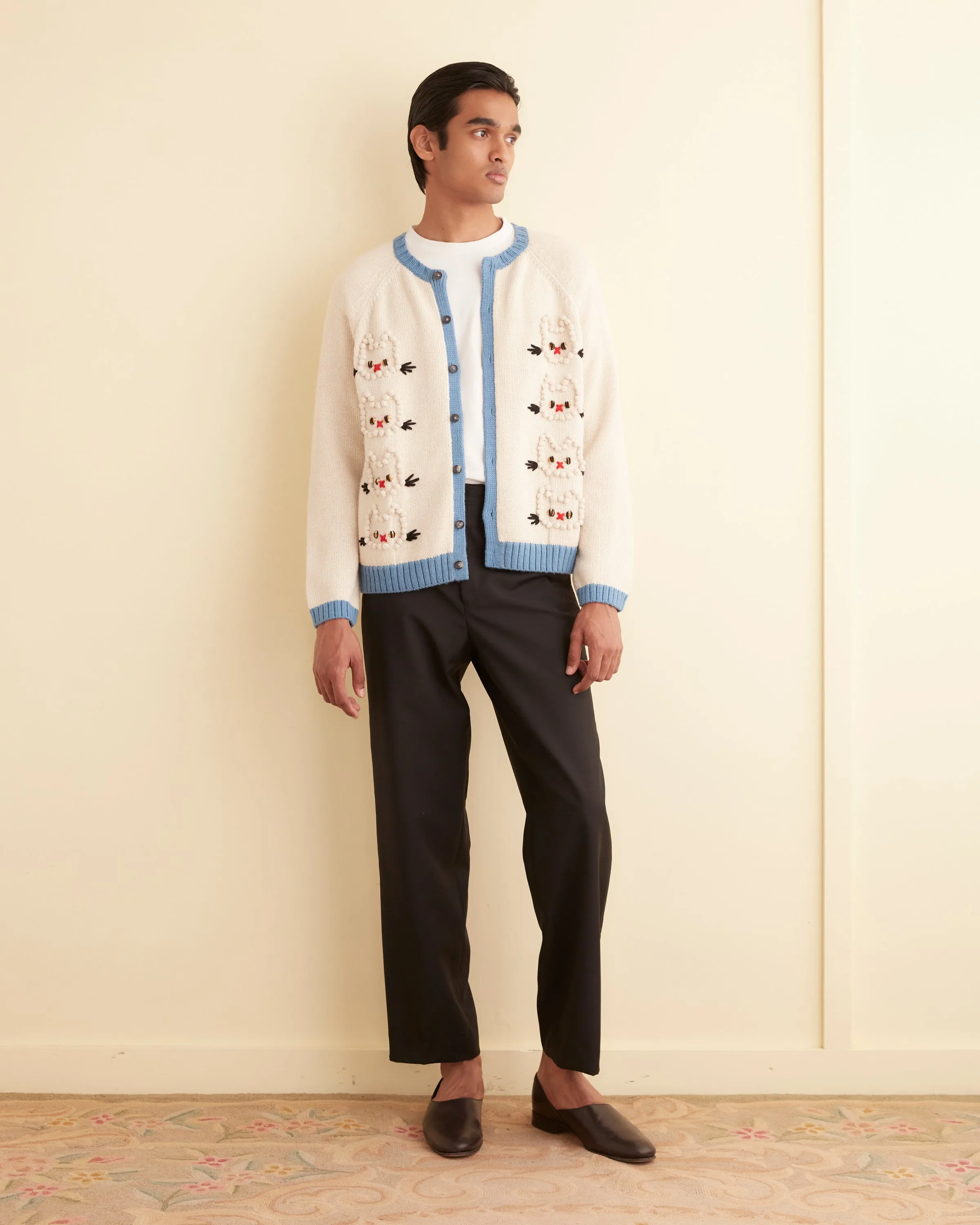 Calico Cardigan sold by BODE