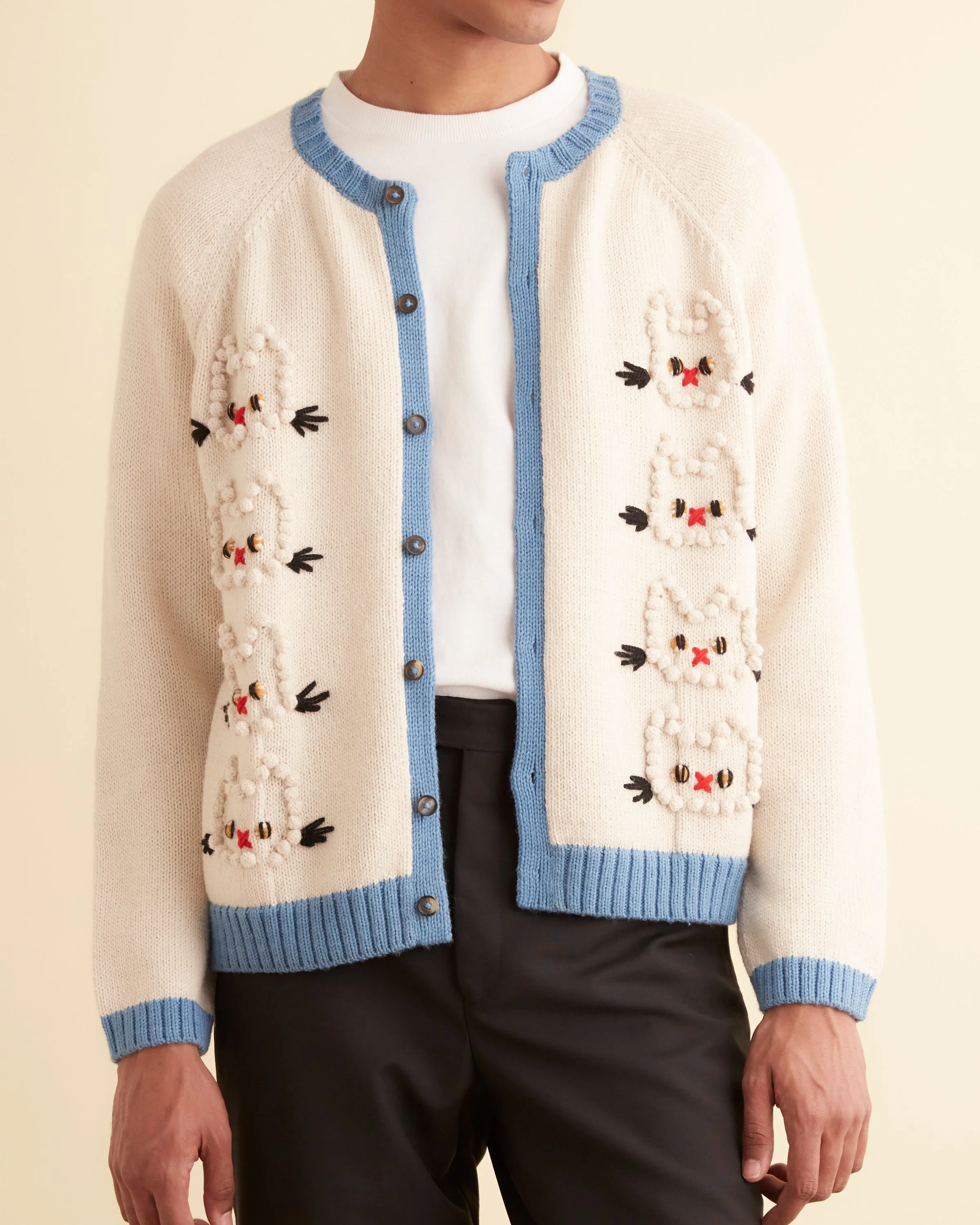 Calico Cardigan sold by BODE product image thumbnail 2