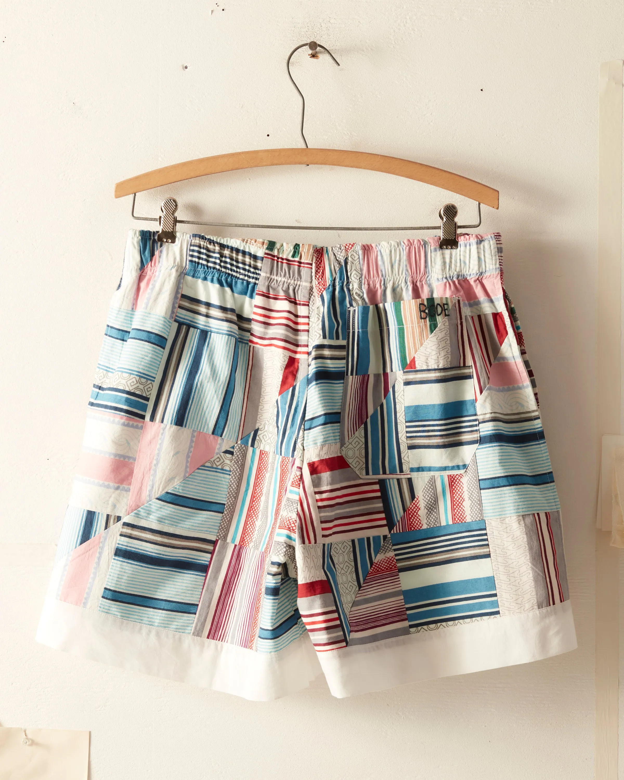 Patchwork Oxford Shorts sold by BODE product image thumbnail 5