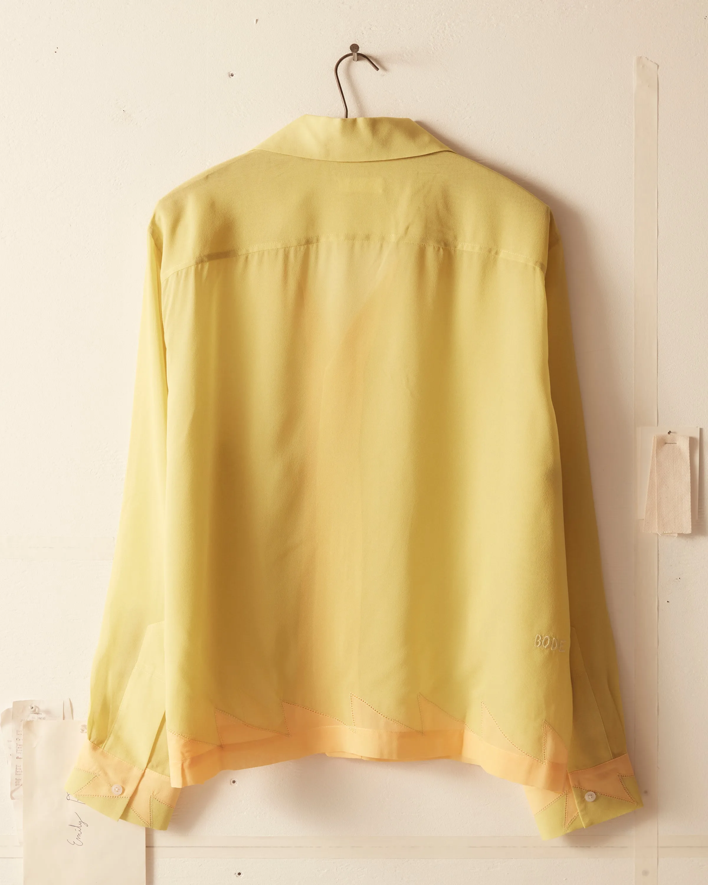 Deco Zig-Zag Long Sleeve Shirt sold by BODE product image thumbnail 3