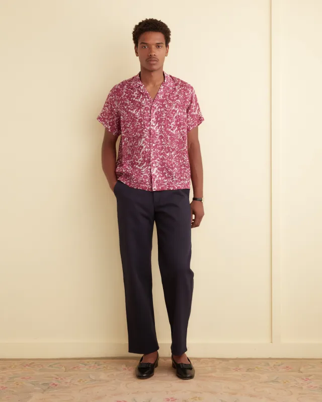 Hibiscus Spray Short Sleeve Shirt sold by BODE