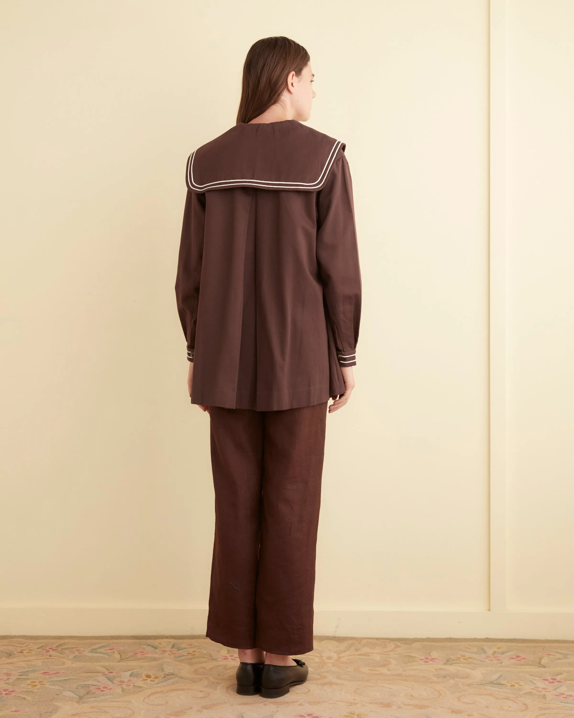 Sailor Coat - Brown sold by BODE product image thumbnail 3