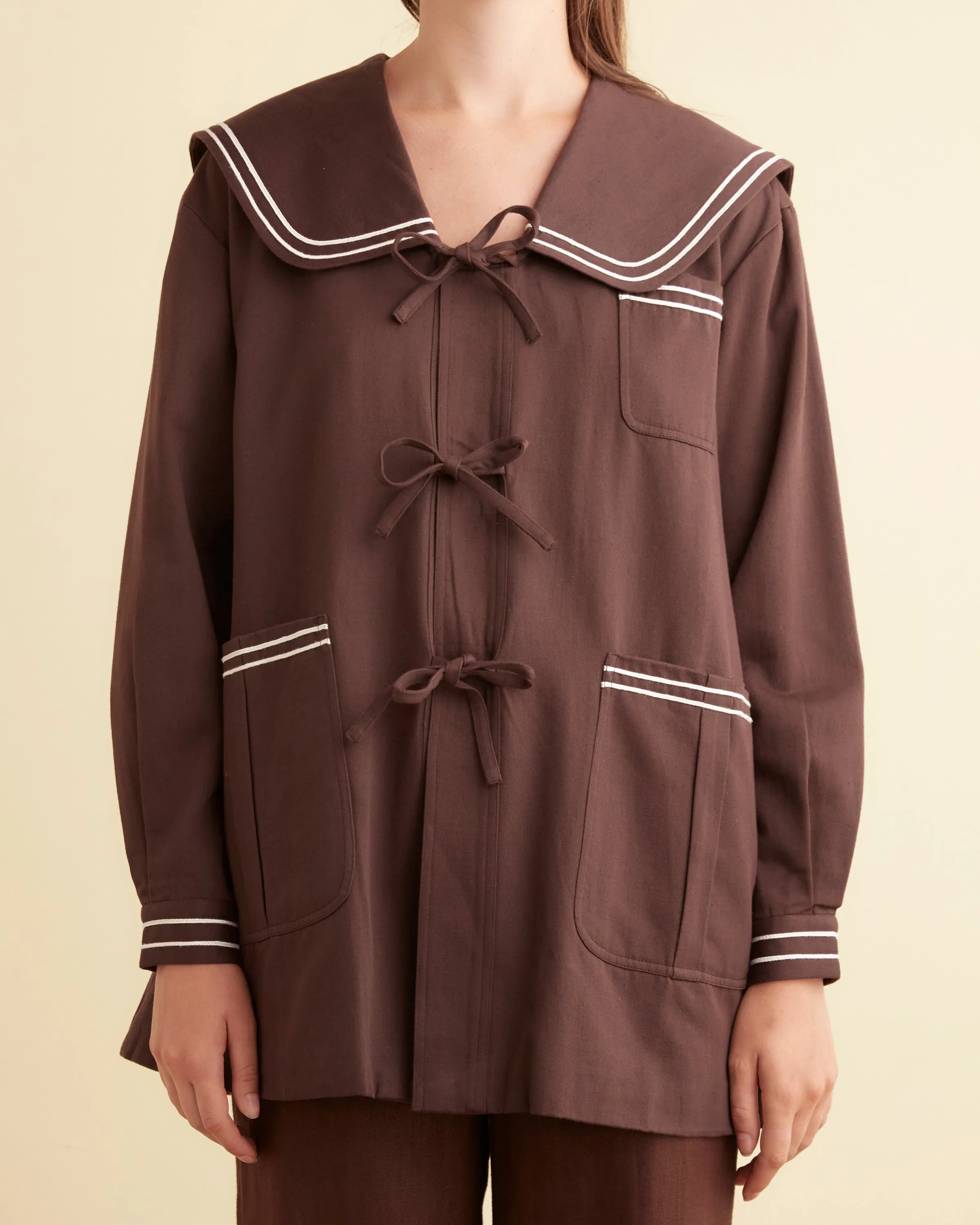 Sailor Coat - Brown sold by BODE product image thumbnail 2