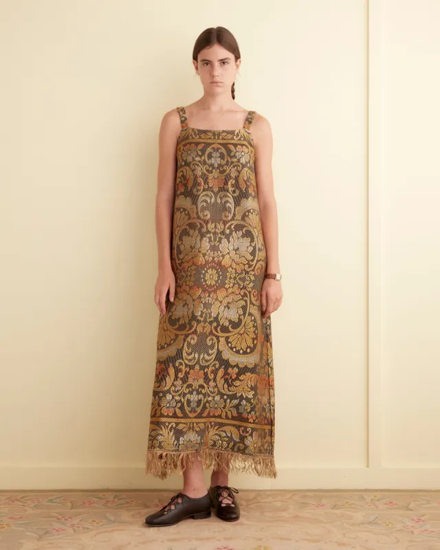 Mixed Metallic Dress - S sold by BODE