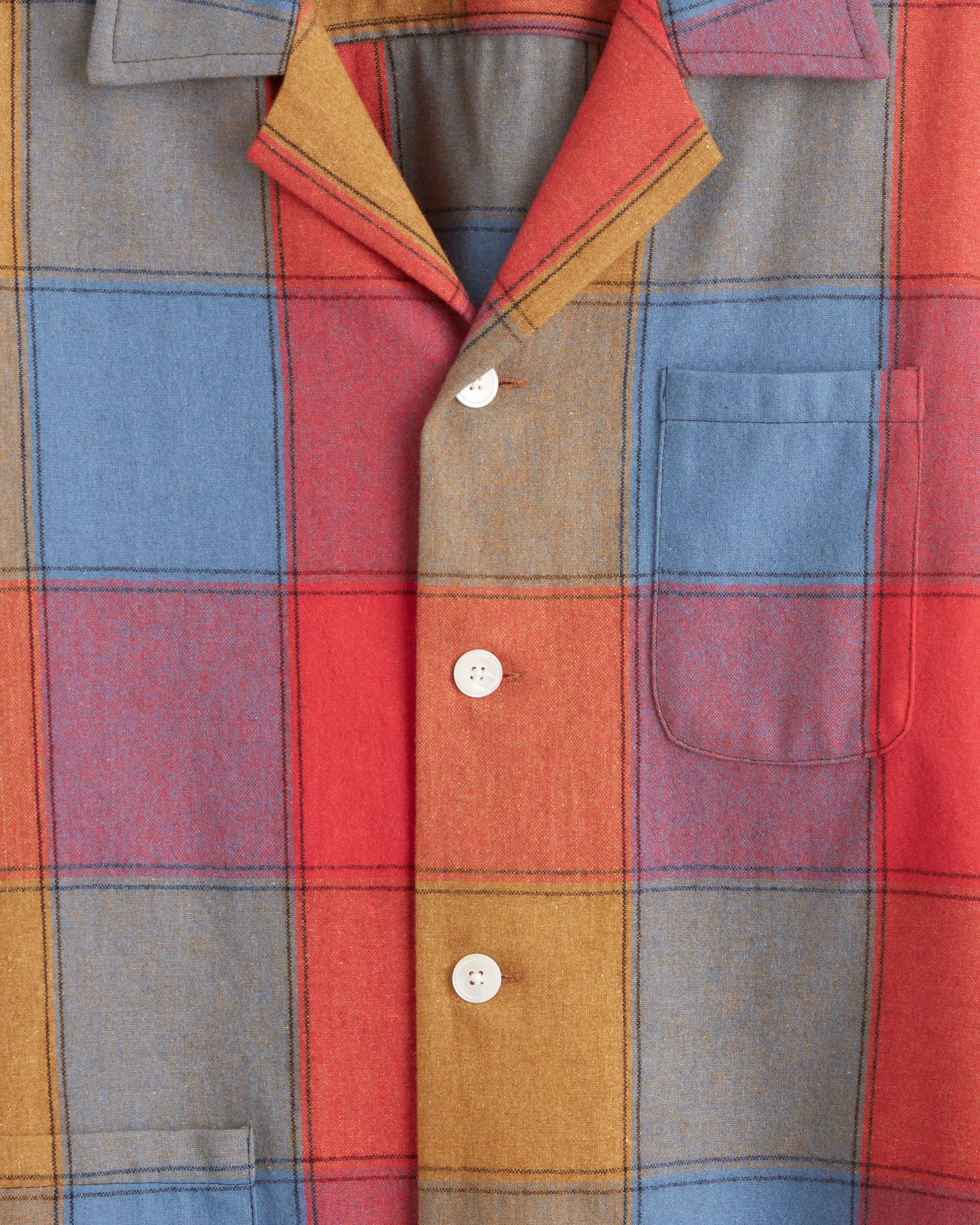 Kaleidoscope Check Long Sleeve Shirt - L/XL sold by BODE product image thumbnail 3