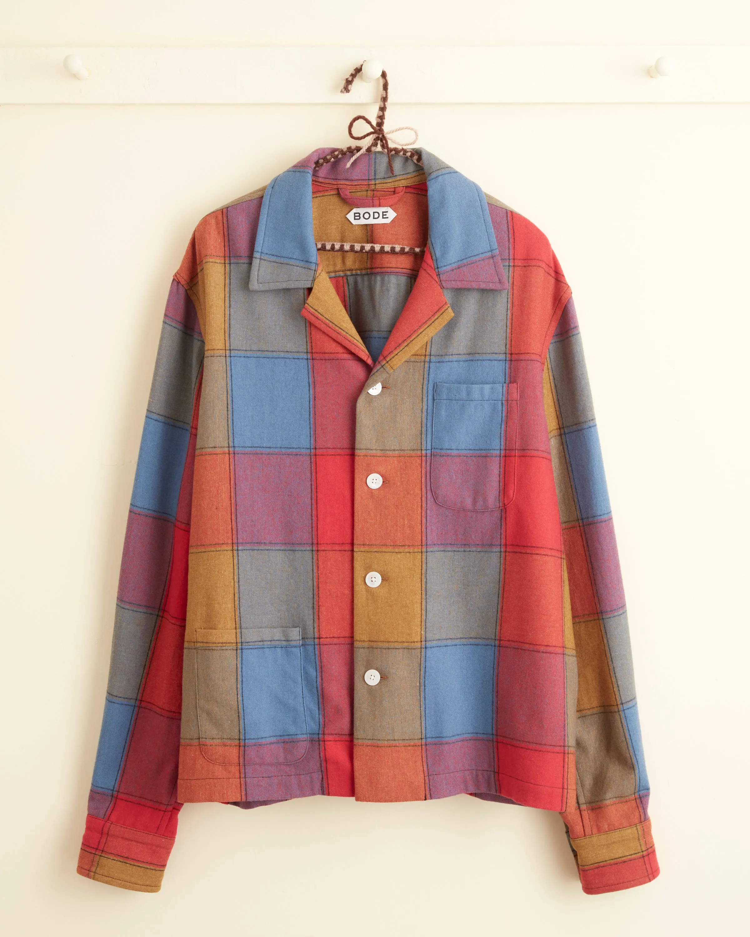 Kaleidoscope Check Long Sleeve Shirt - L/XL sold by BODE product image thumbnail 2