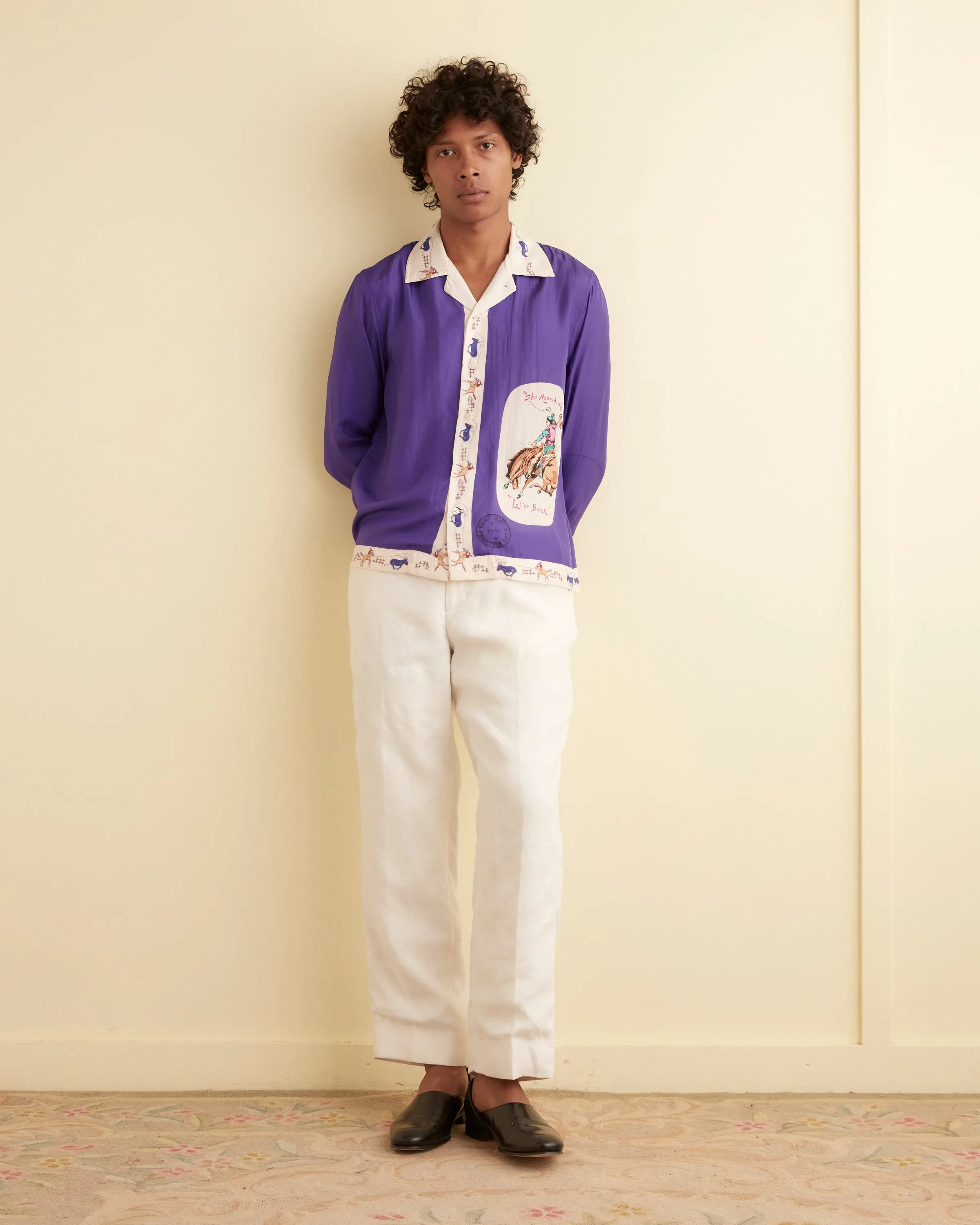 Round Up Long Sleeve Shirt sold by BODE