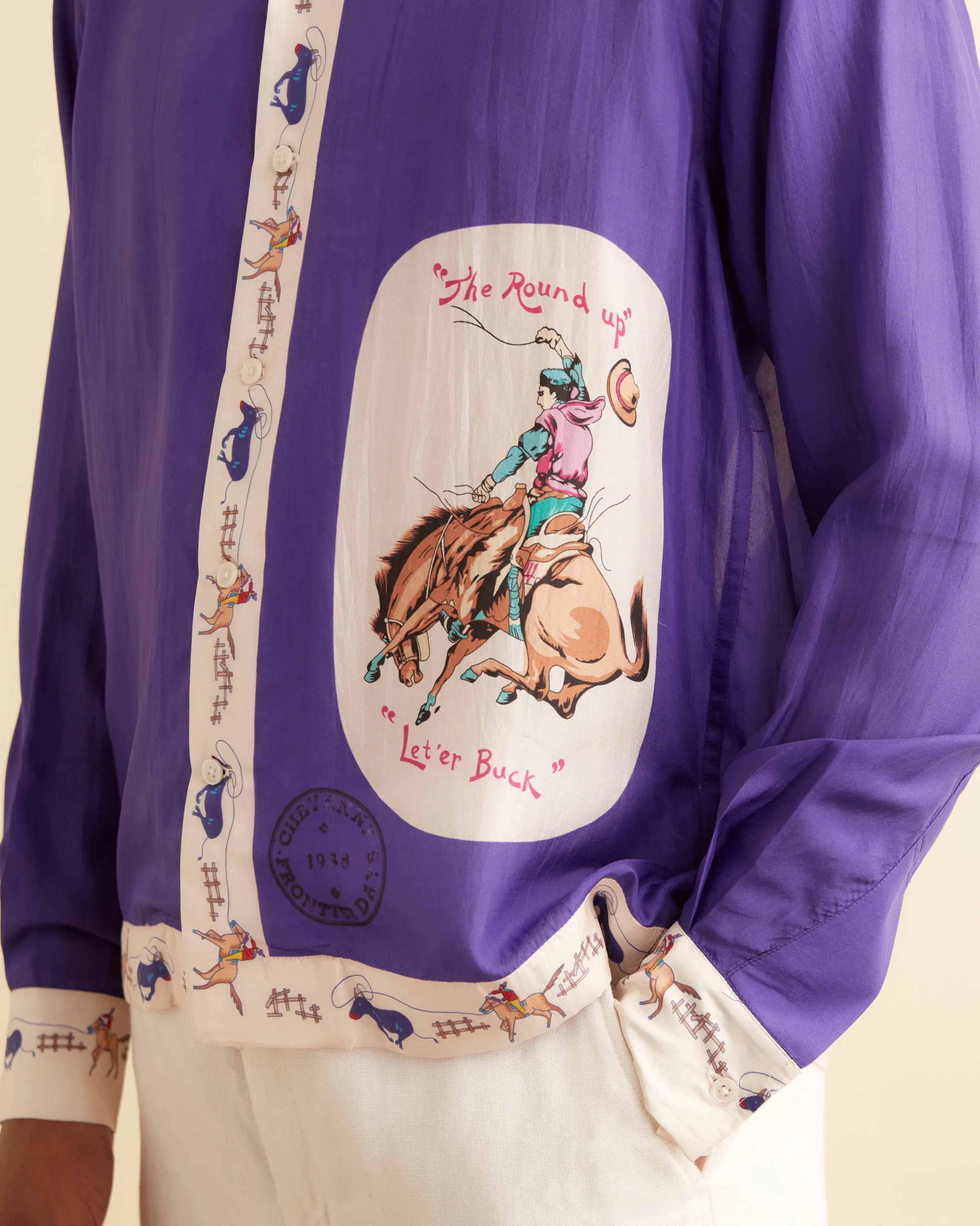 Round Up Long Sleeve Shirt sold by BODE product image thumbnail 2