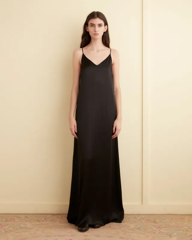 Lizzie Long Slip - Black sold by BODE