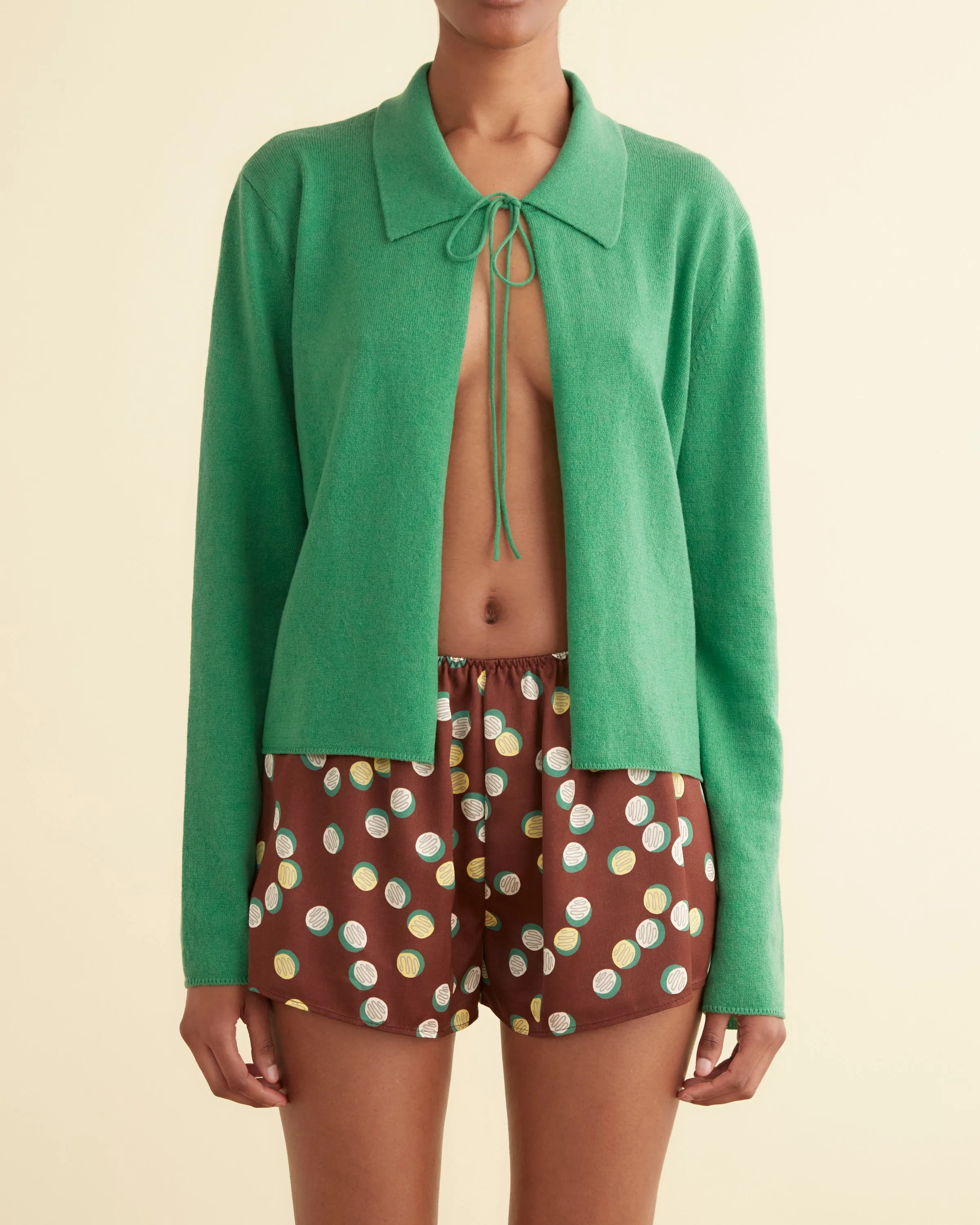 Lodge Cardigan - Green sold by BODE product image thumbnail 2