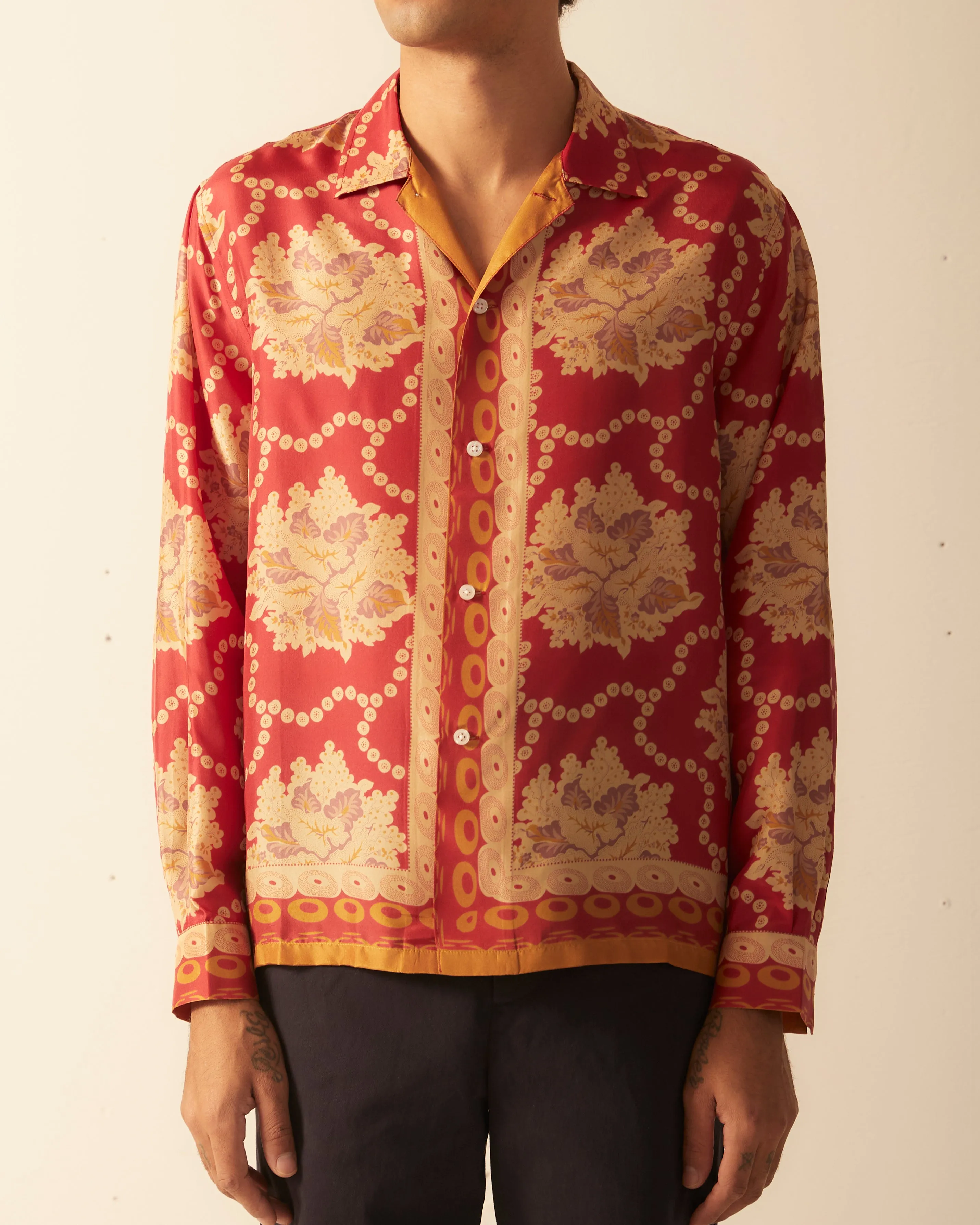Coral Bells Long Sleeve Shirt sold by BODE product image thumbnail 2