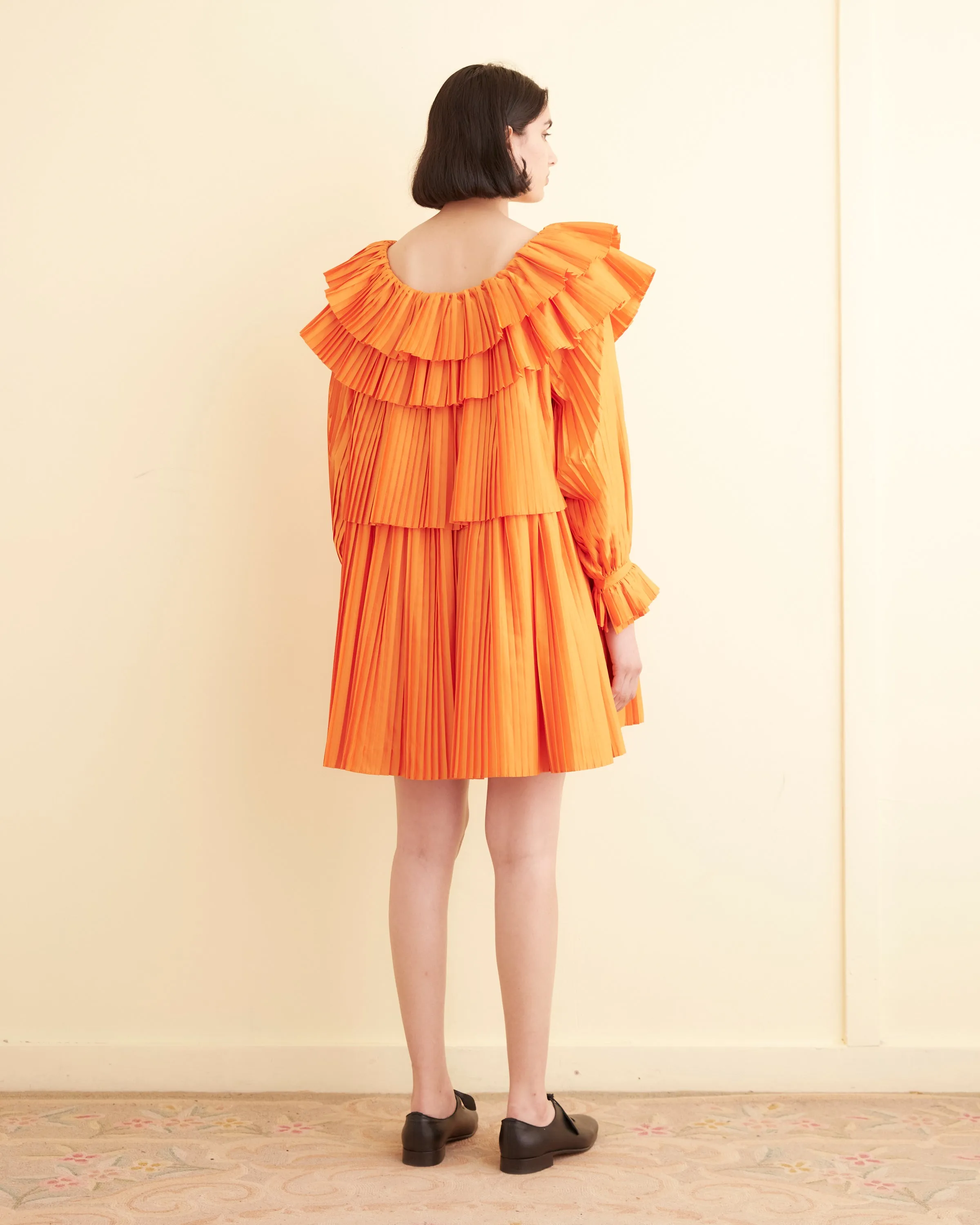 Brunch Dress - Orange sold by BODE product image thumbnail 3