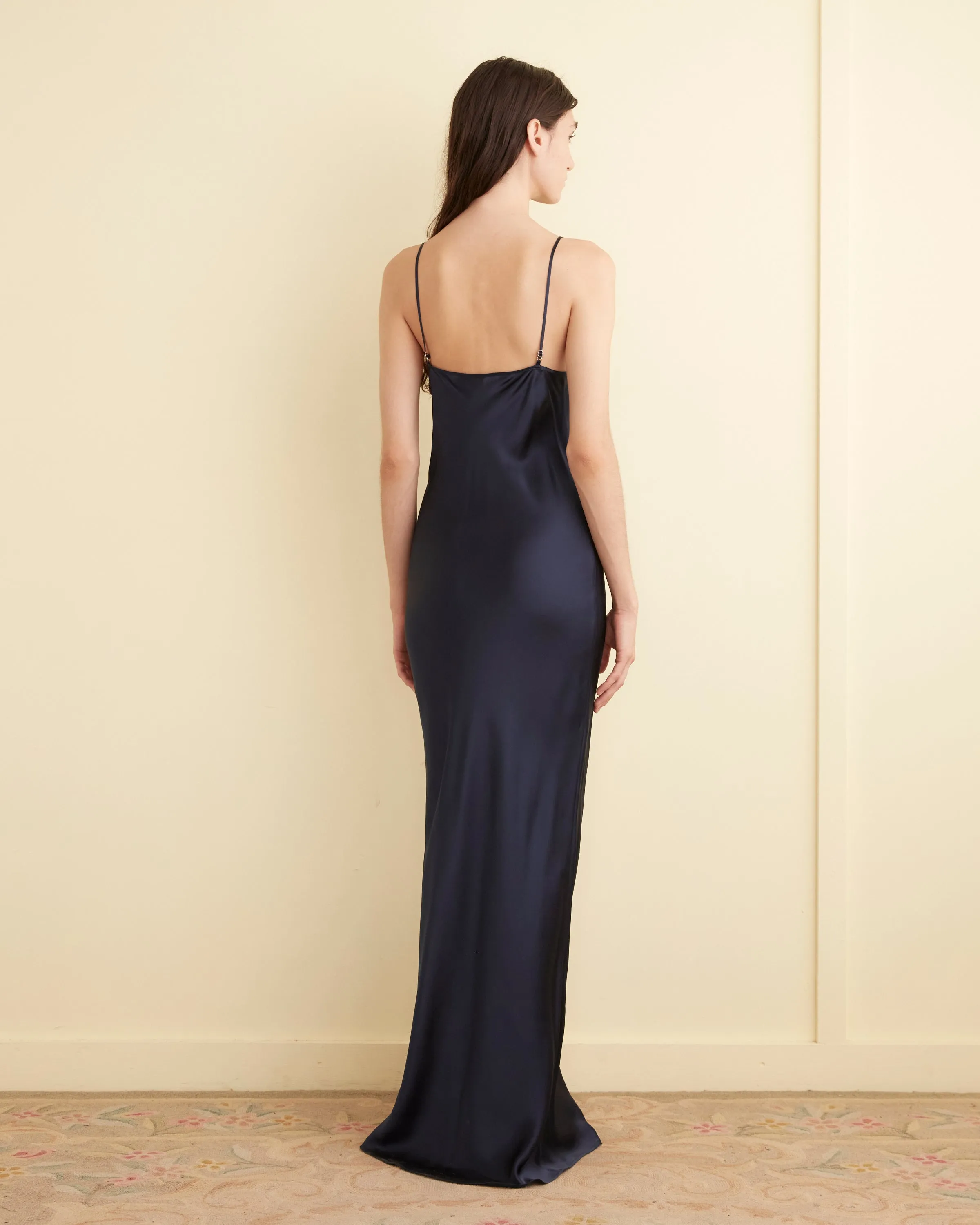 Lizzie Long Slip - Midnight sold by BODE product image thumbnail 3