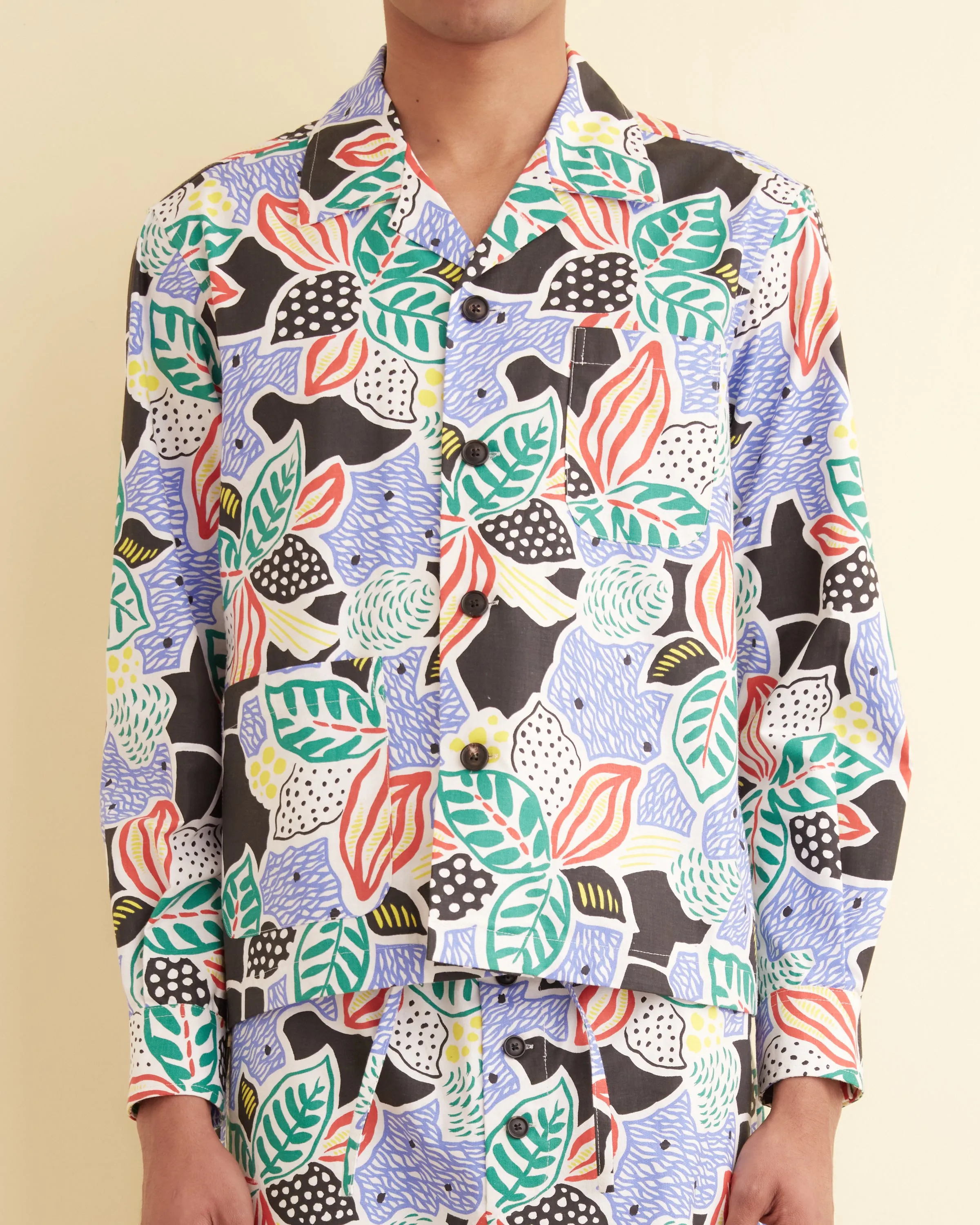 Plantain Jazz Long Sleeve Shirt sold by BODE product image thumbnail 2