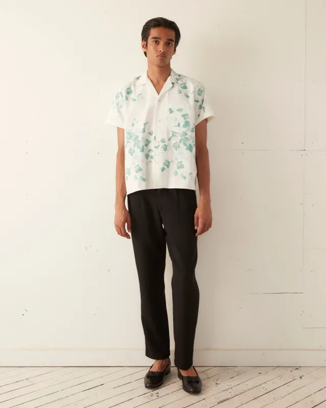 Green Ivy Short Sleeve Shirt - M/L sold by BODE