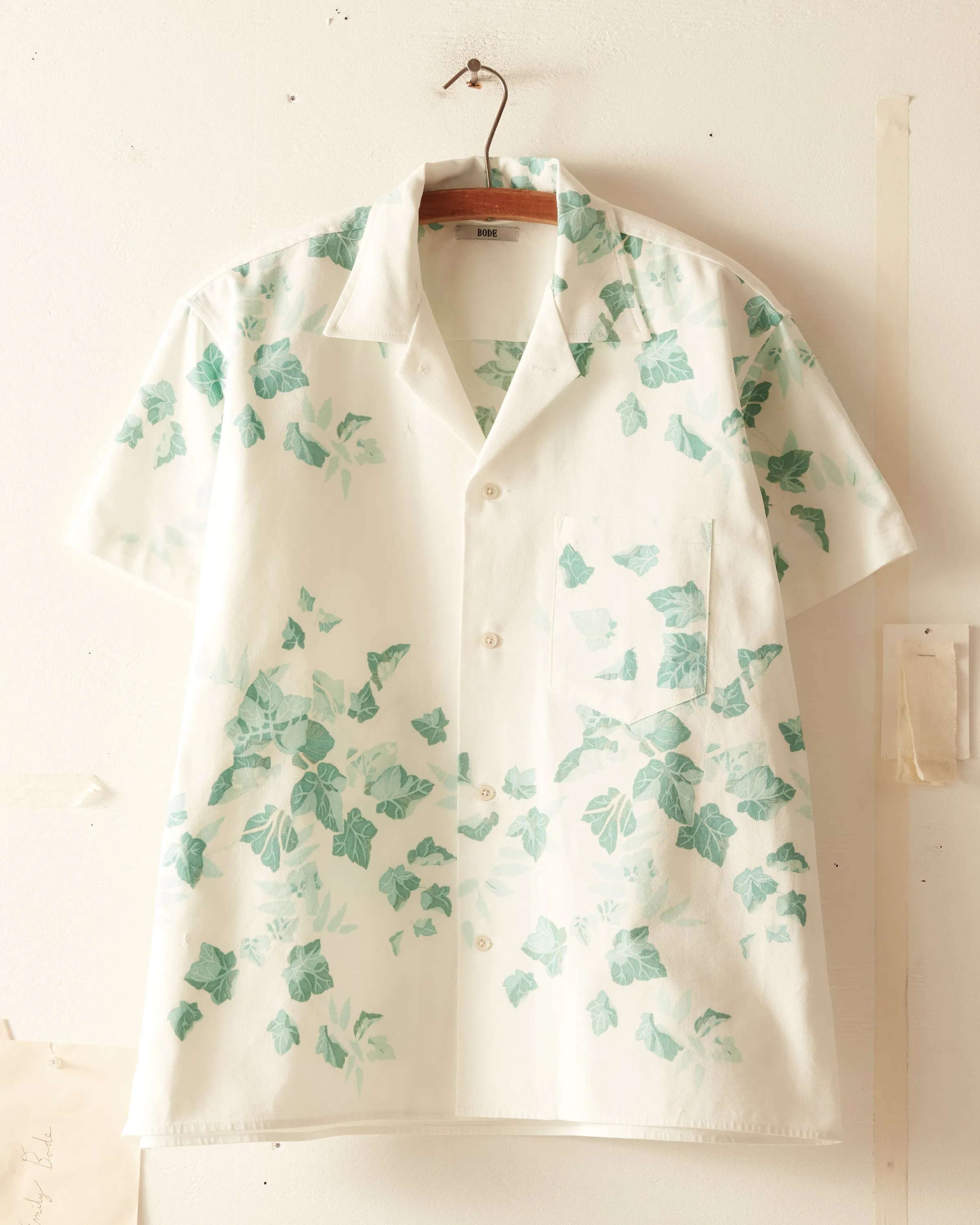 Green Ivy Short Sleeve Shirt - M/L sold by BODE product image thumbnail 2