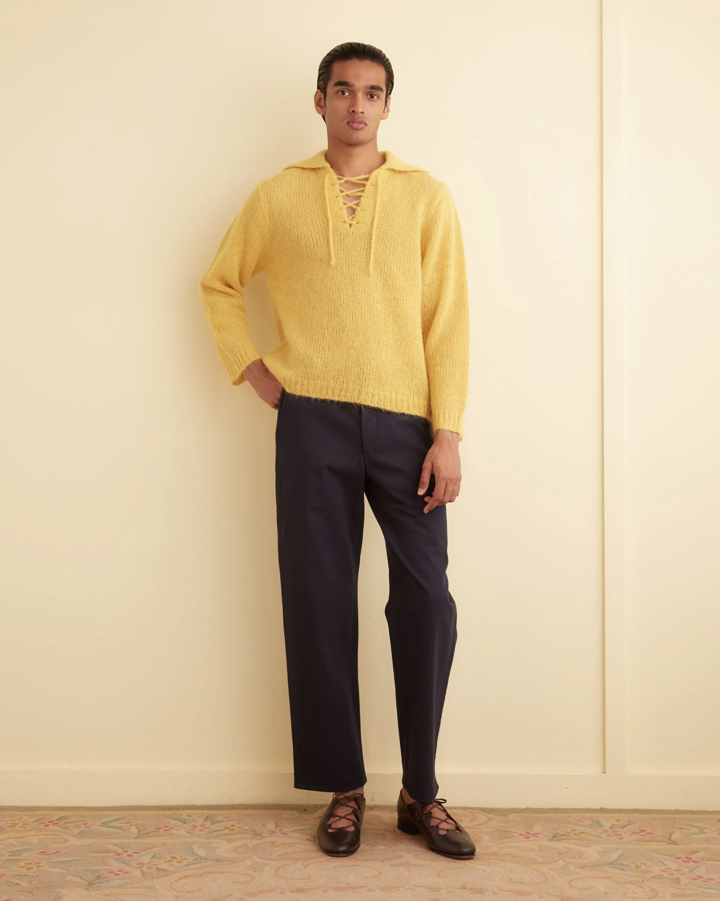 Alpine Pullover - Yellow sold by BODE