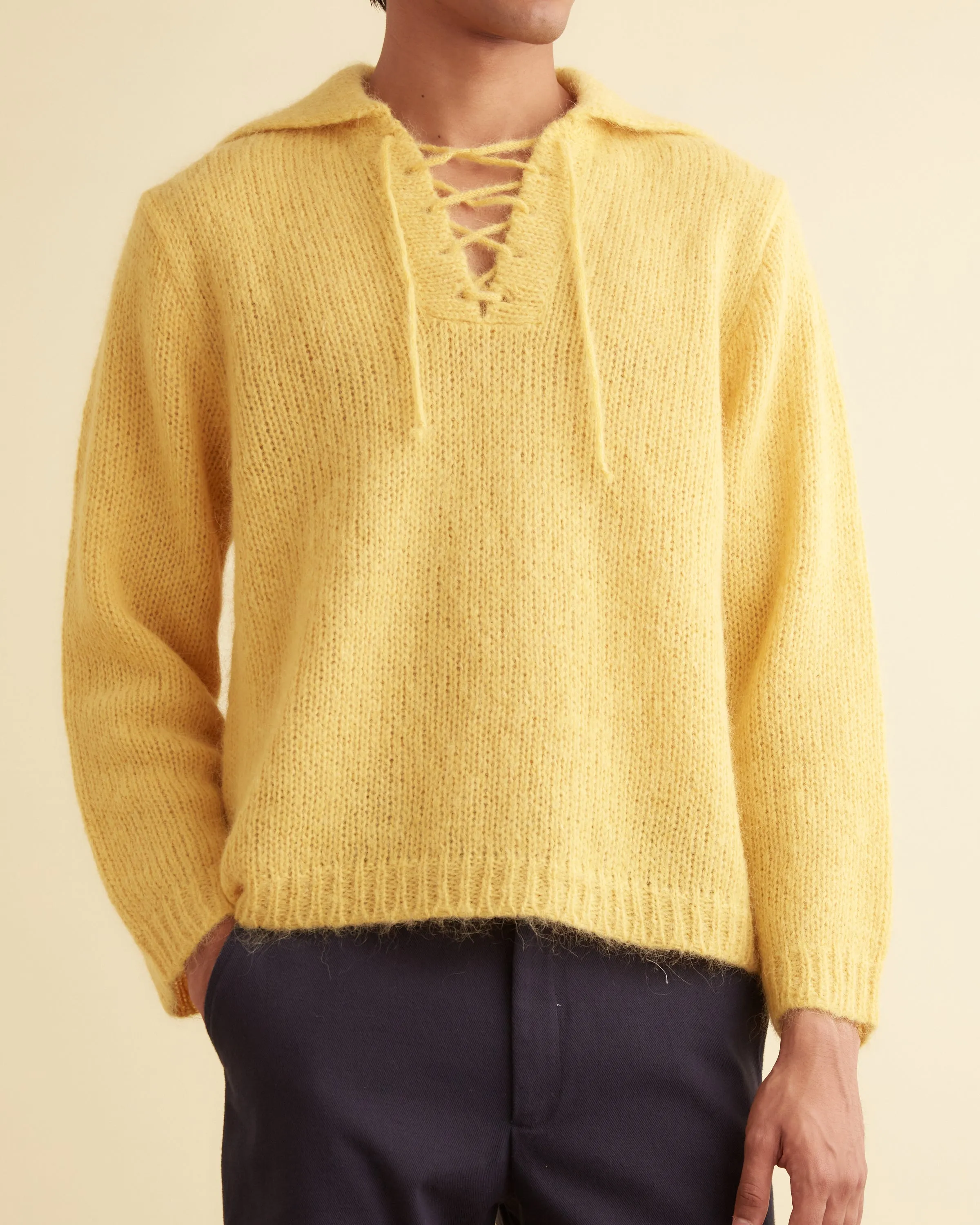 Alpine Pullover - Yellow sold by BODE product image thumbnail 2