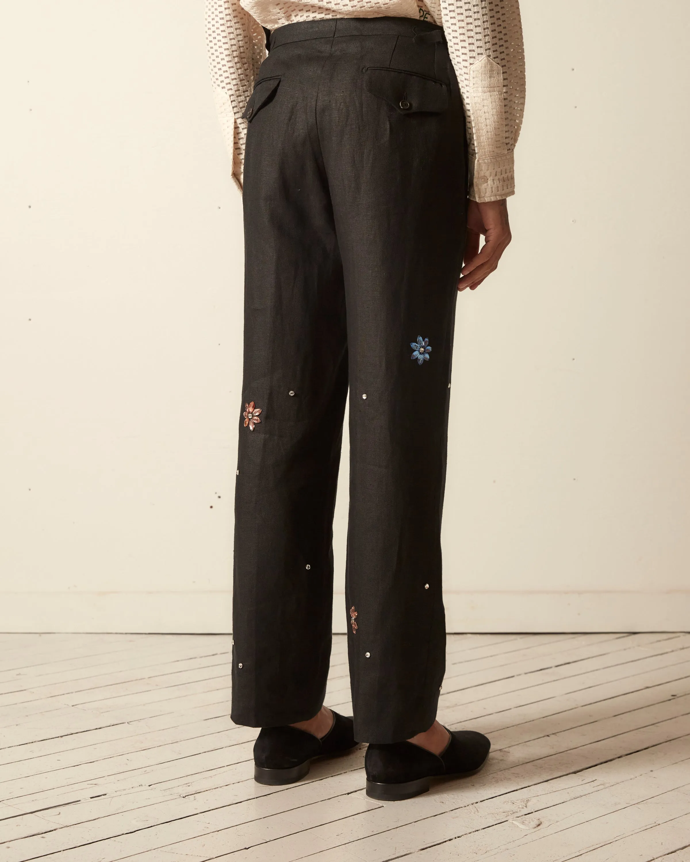 Flower Gem Trouser sold by BODE product image thumbnail 5