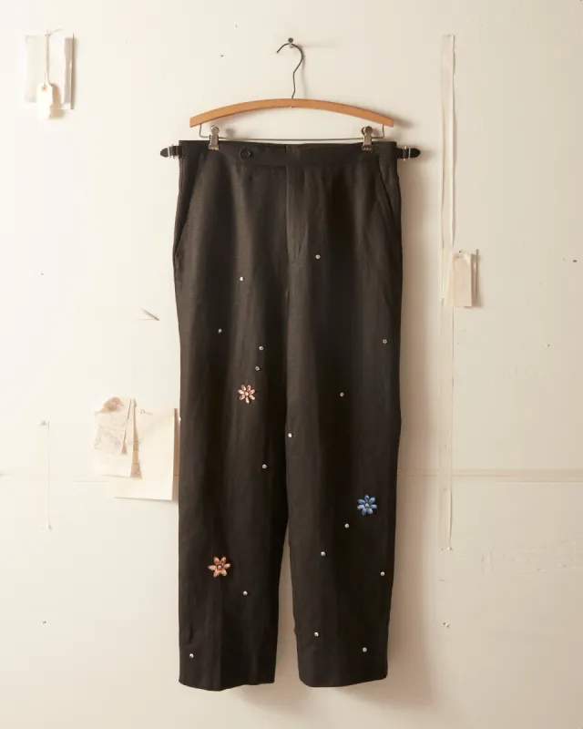 Flower Gem Trouser sold by BODE