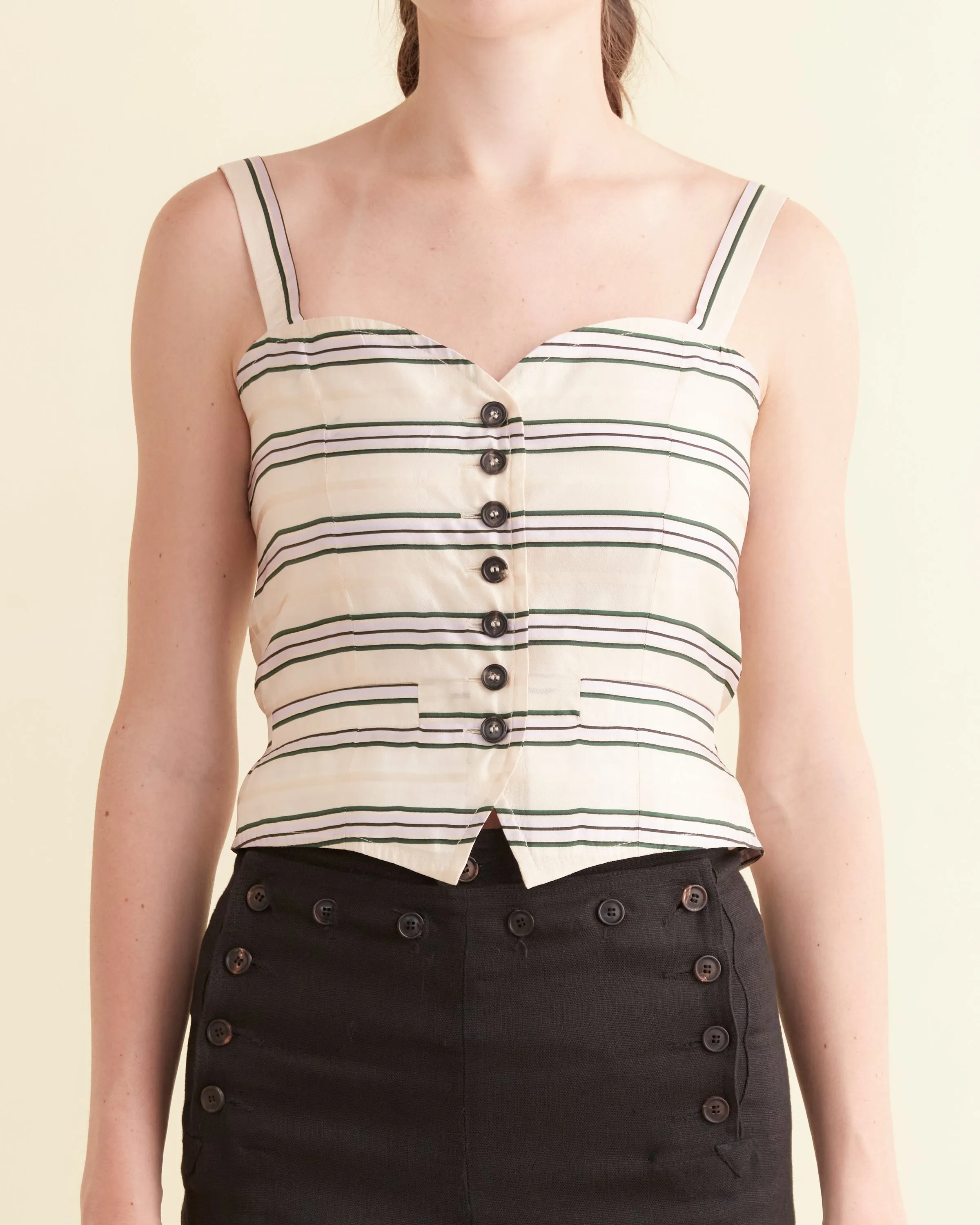 Antique Stripe Top sold by BODE product image thumbnail 2