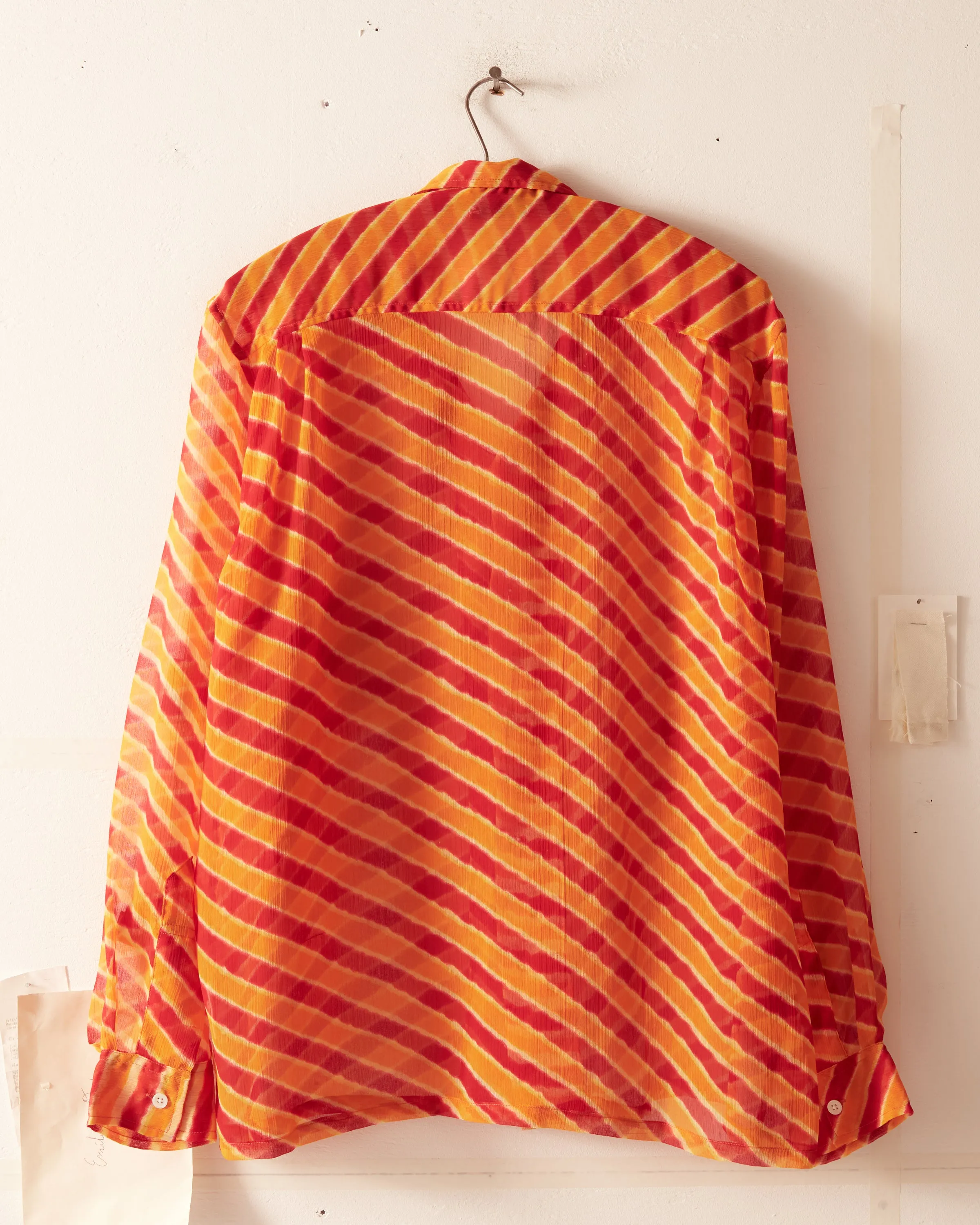 Orange Slant Stripe Shirt sold by BODE product image thumbnail 3