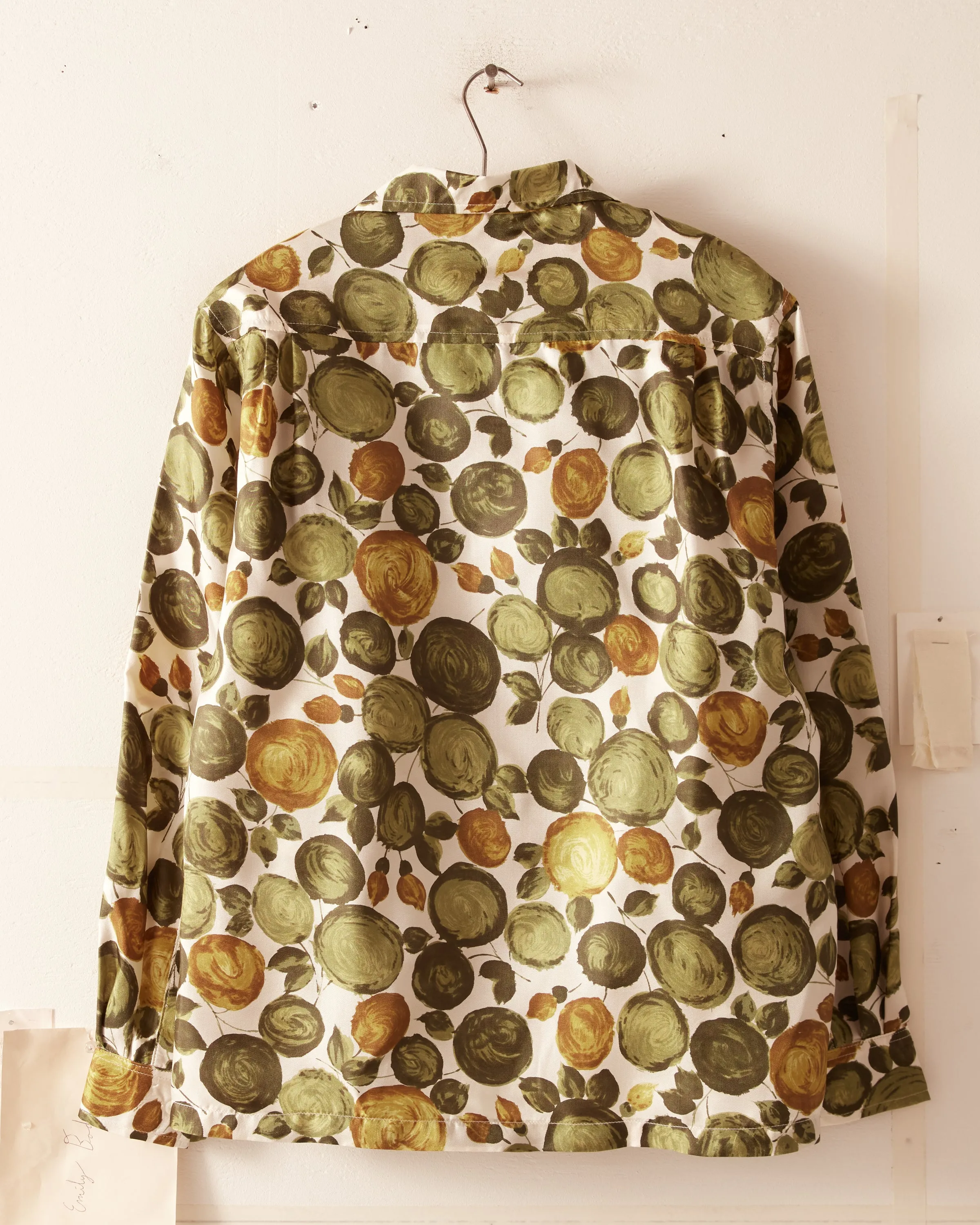 Olive Press Shirt - S/M sold by BODE product image thumbnail 3