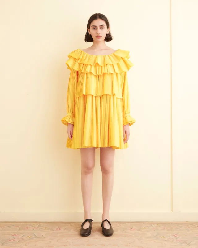 Brunch Dress - Yellow sold by BODE
