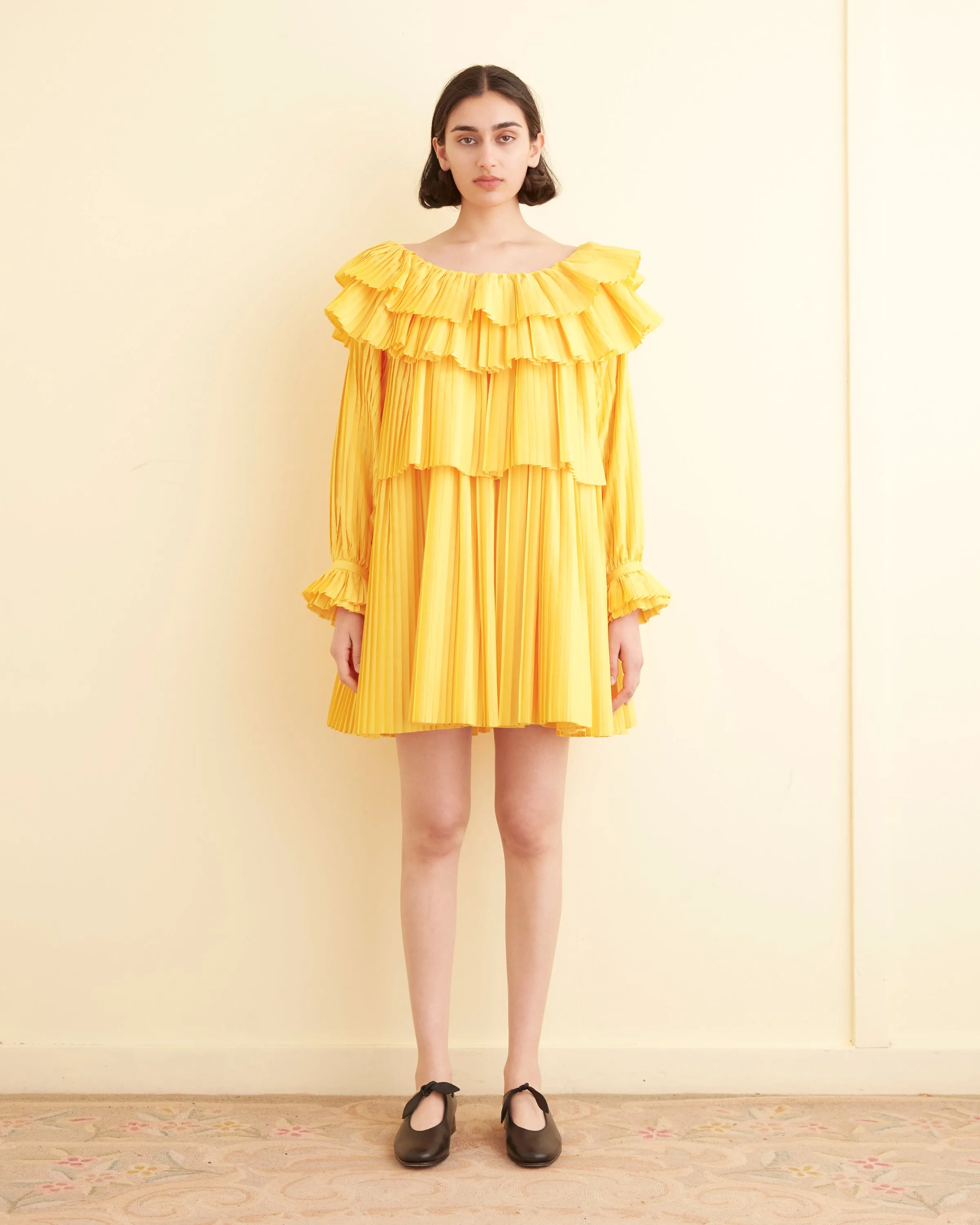 Brunch Dress - Yellow sold by BODE