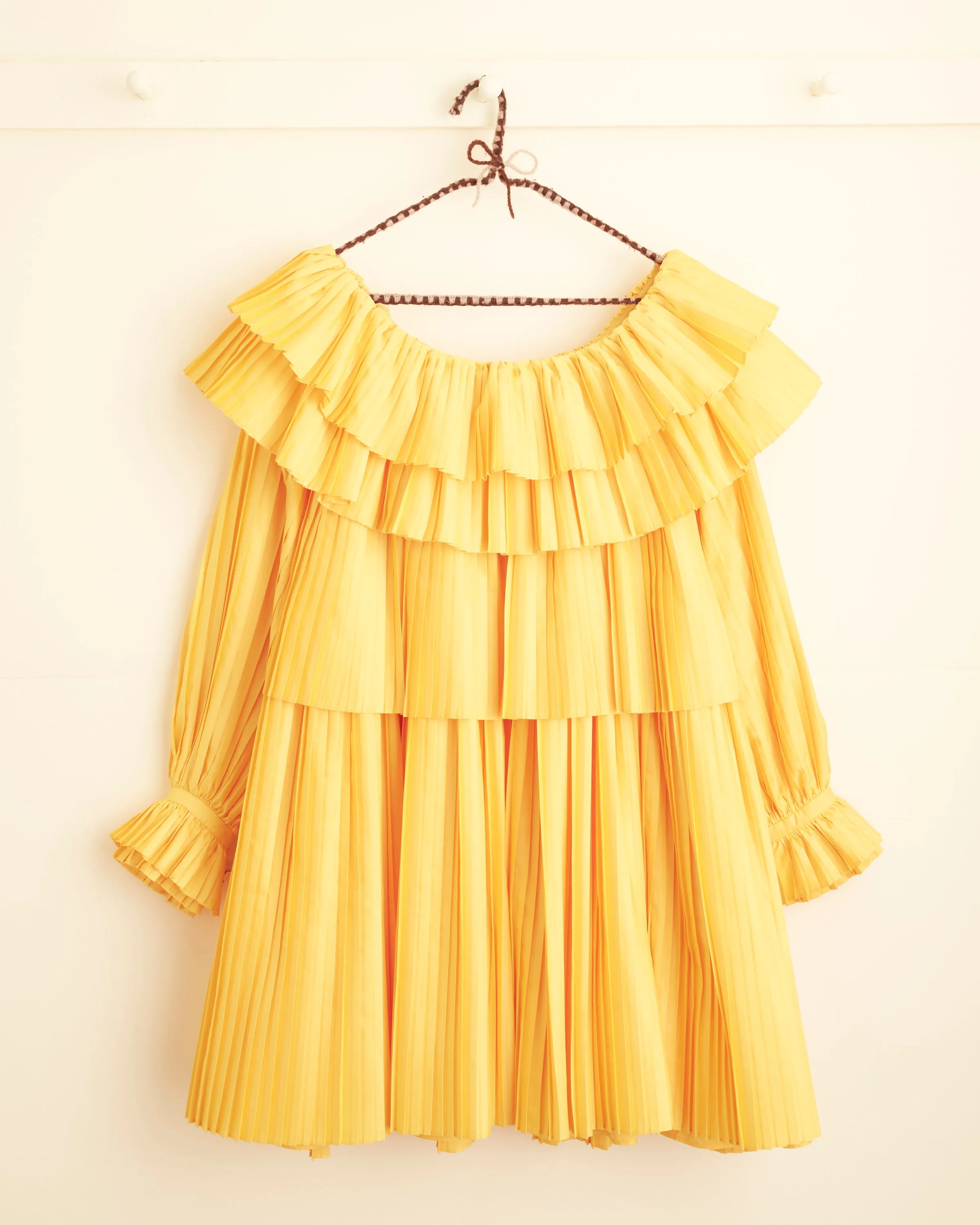 Brunch Dress - Yellow sold by BODE product image thumbnail 4