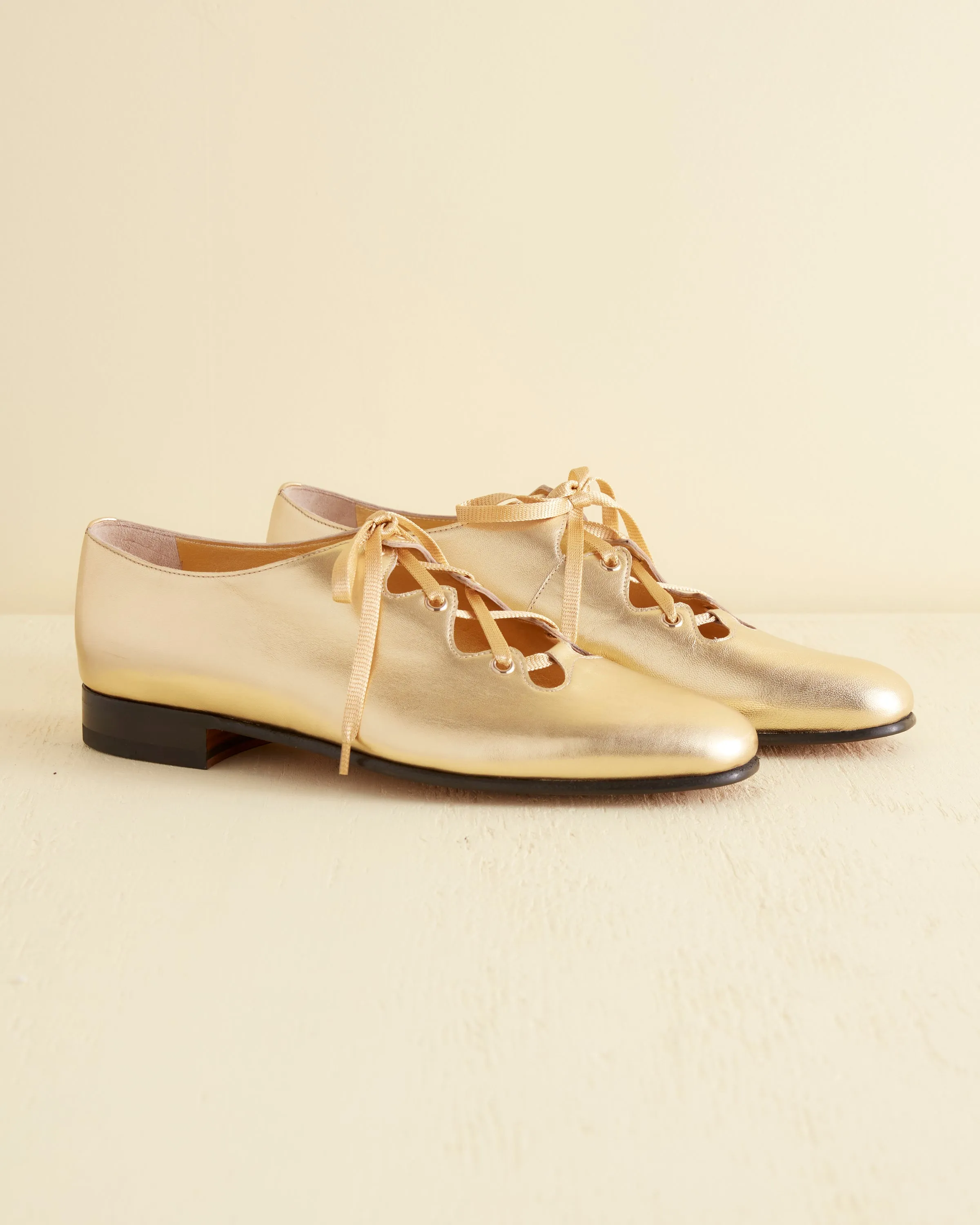 County Clare Shoes - Metallic sold by BODE